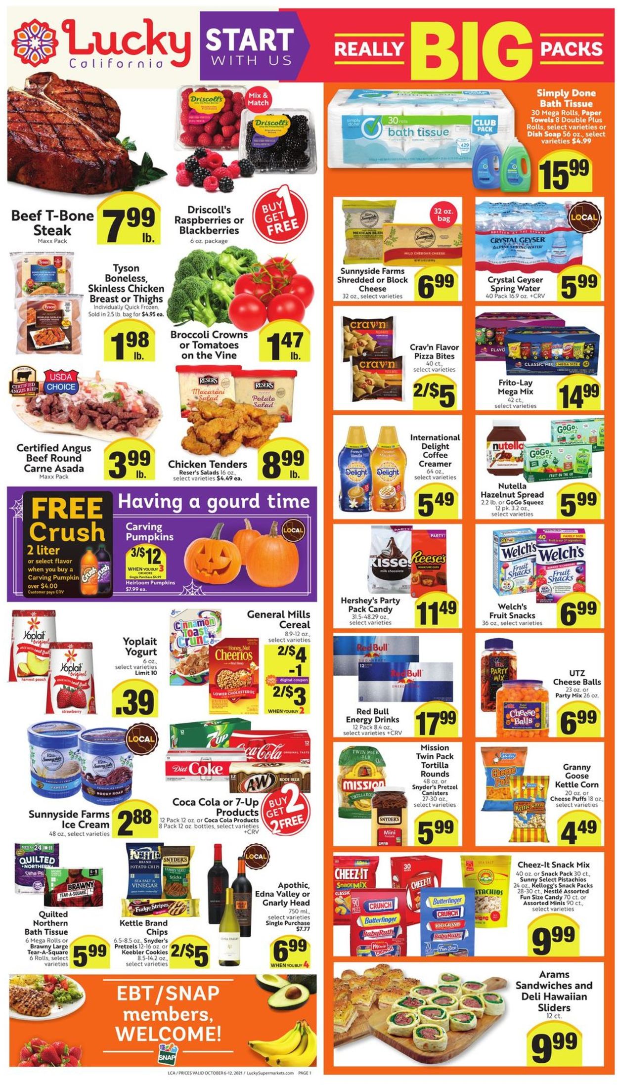 Catalogue Lucky Supermarkets from 10/06/2021
