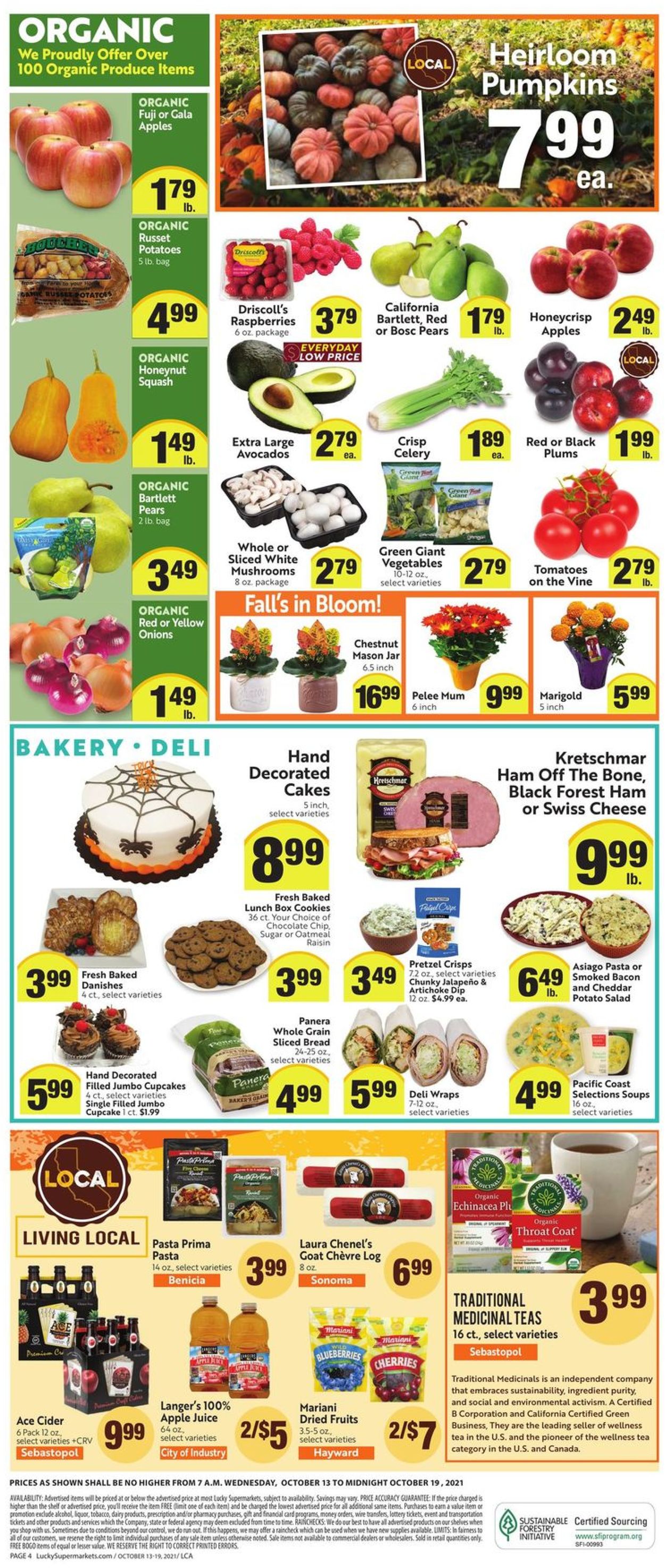 Catalogue Lucky Supermarkets from 10/13/2021