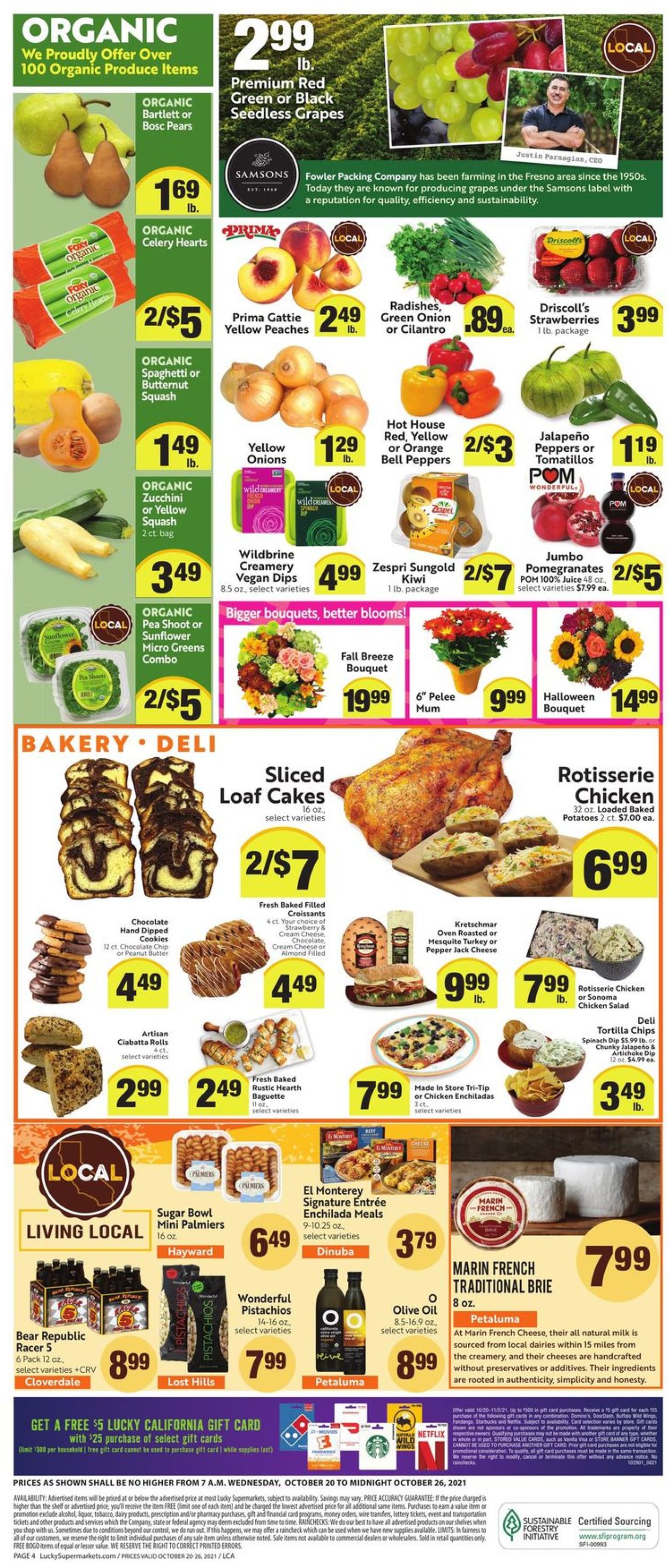 Catalogue Lucky Supermarkets from 10/20/2021