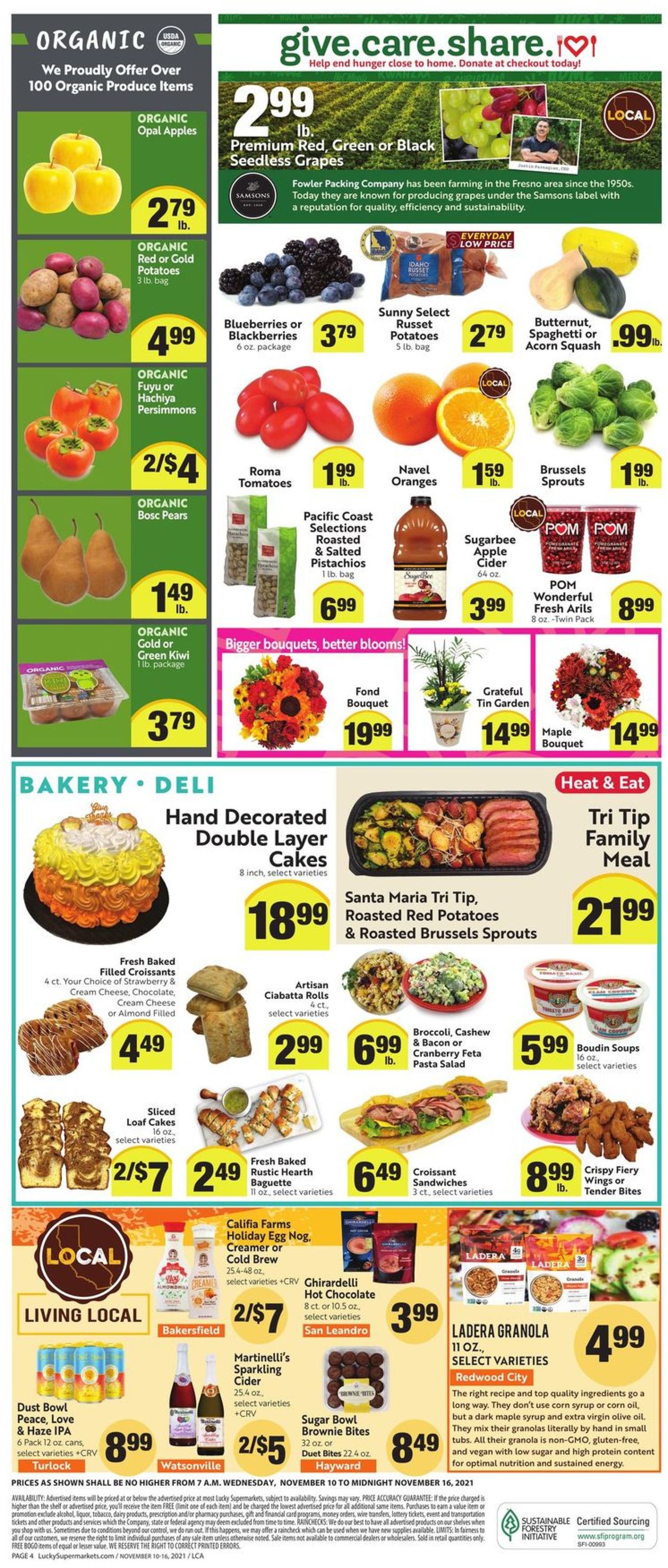 Catalogue Lucky Supermarkets from 11/10/2021