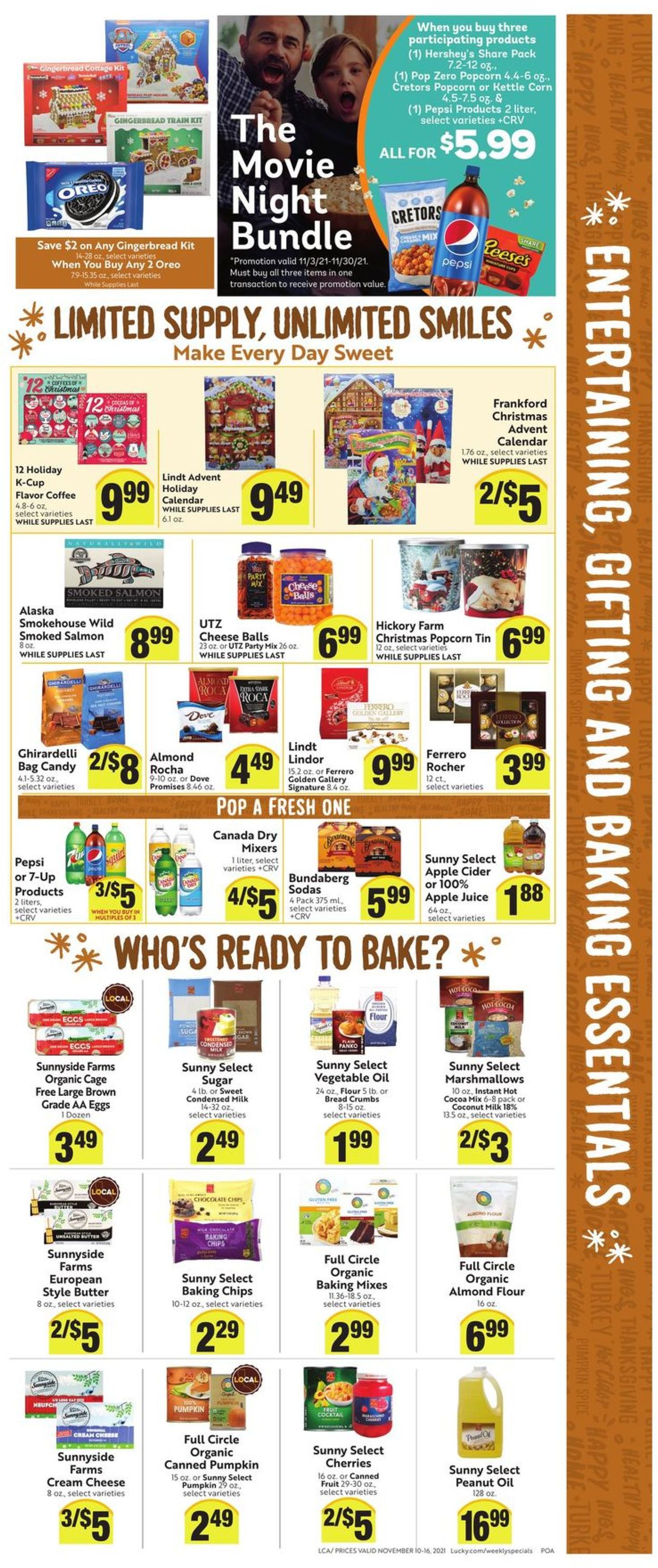 Catalogue Lucky Supermarkets from 11/10/2021