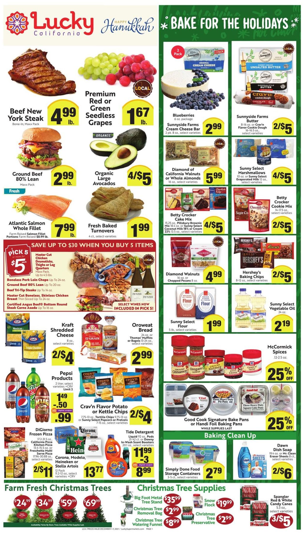 Catalogue Lucky Supermarkets CHRISTMAS 2021 from 12/01/2021