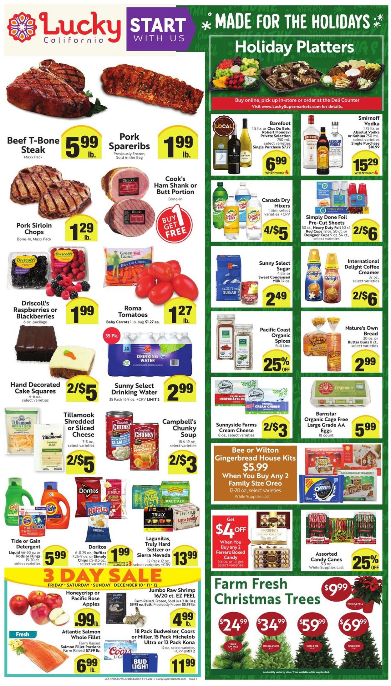 Catalogue Lucky Supermarkets - Holiday 2021 from 12/08/2021