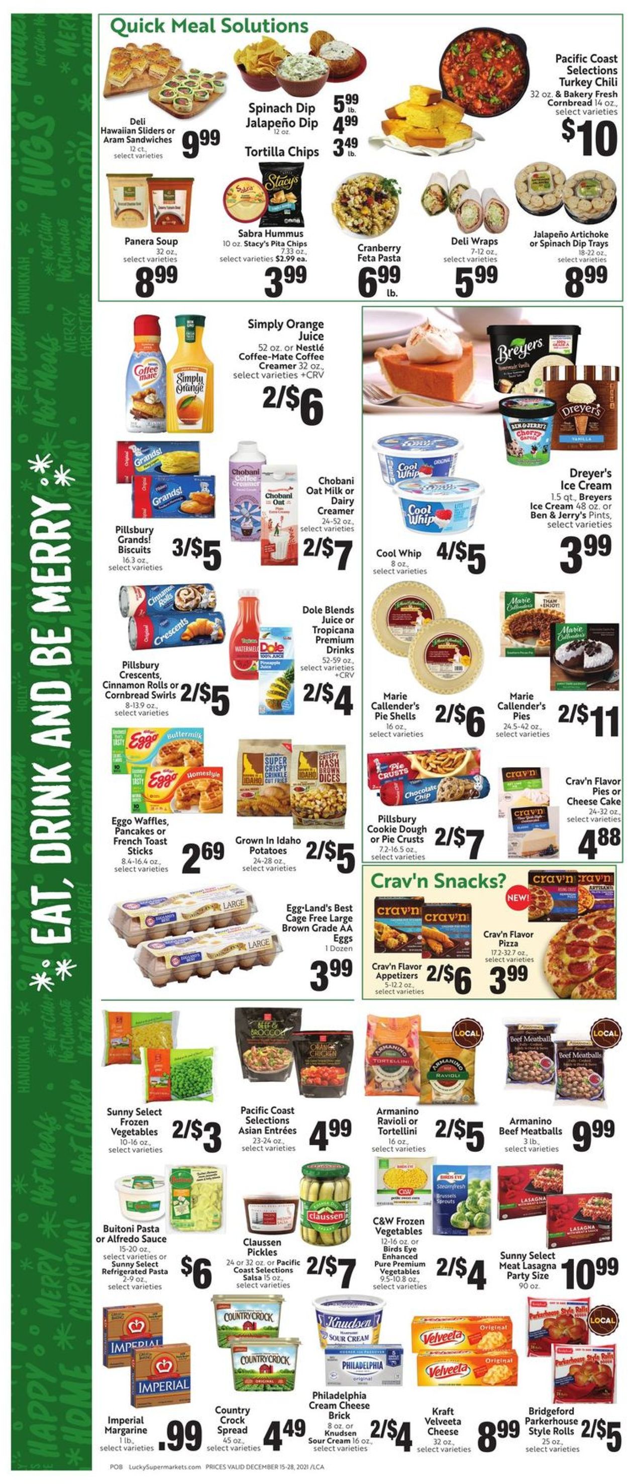 Catalogue Lucky Supermarkets CHRISTMAS 2021 from 12/15/2021