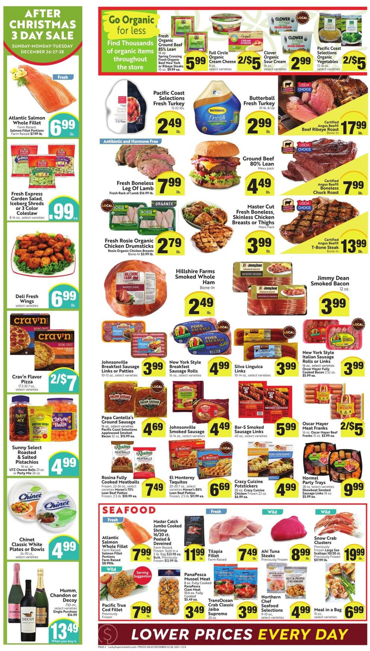 Catalogue Lucky Supermarkets CHRISTMAS 2021 from 12/22/2021