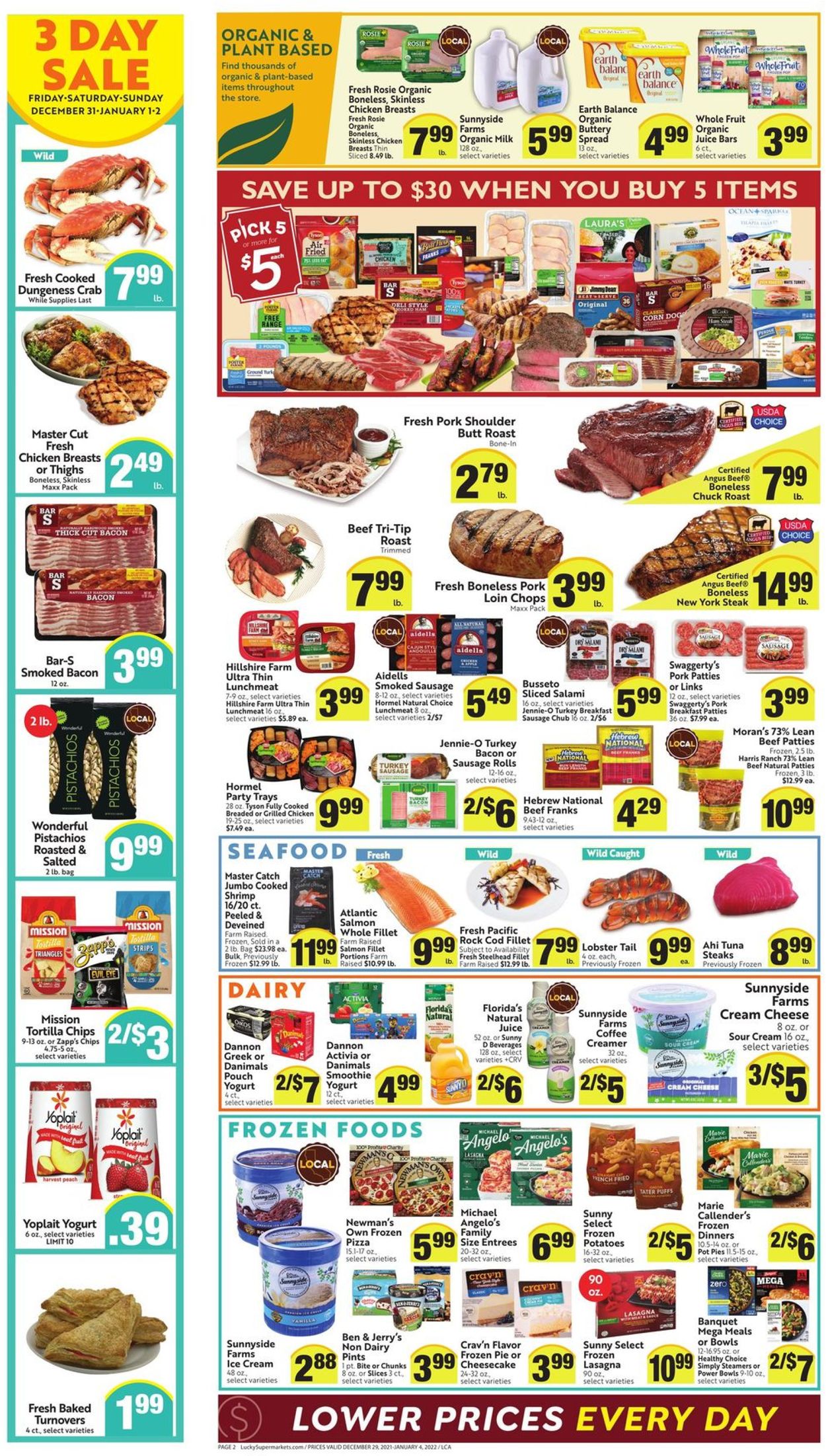 Catalogue Lucky Supermarkets from 12/29/2021