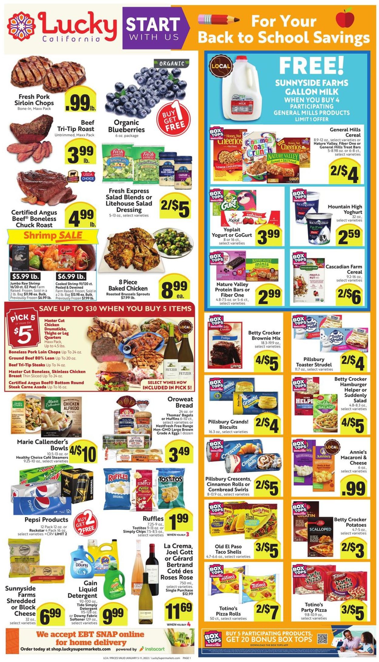 Catalogue Lucky Supermarkets from 01/05/2022
