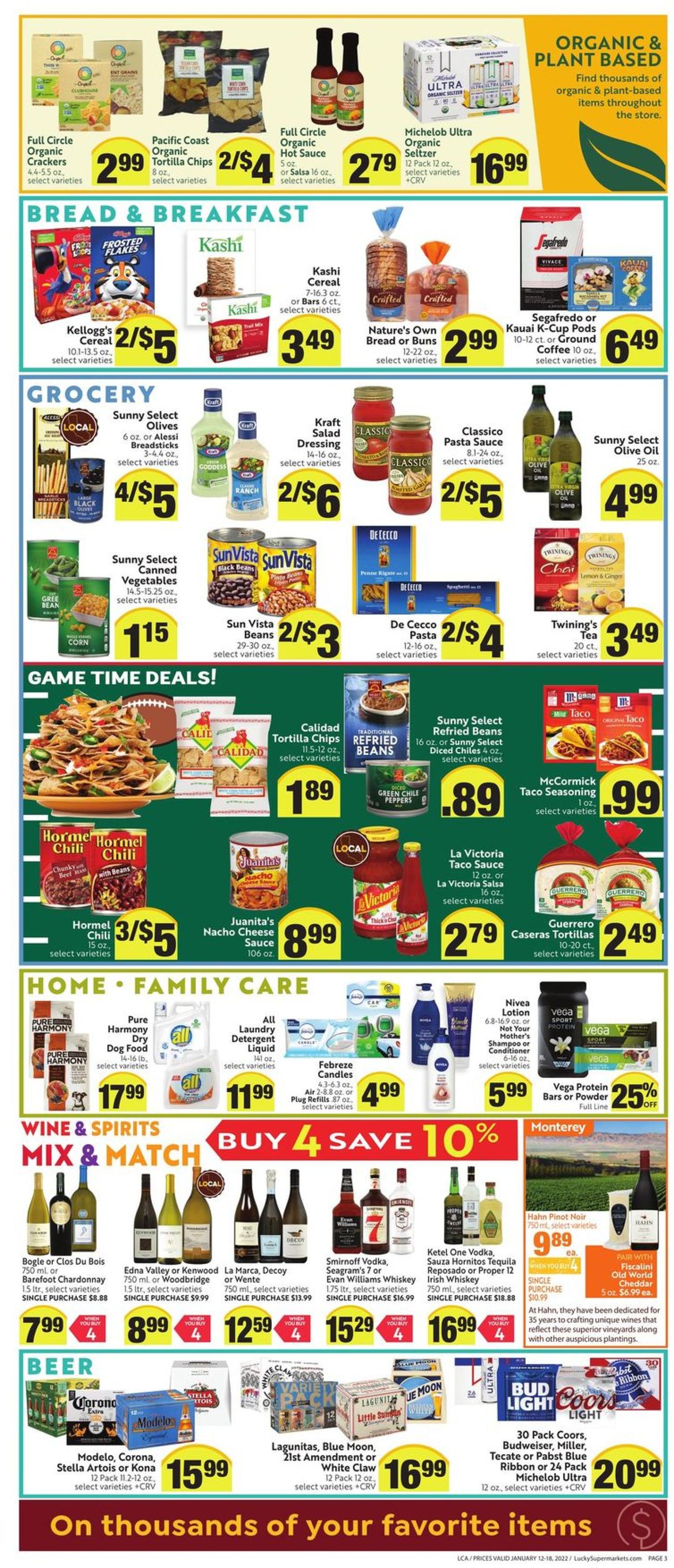 Catalogue Lucky Supermarkets from 01/12/2022