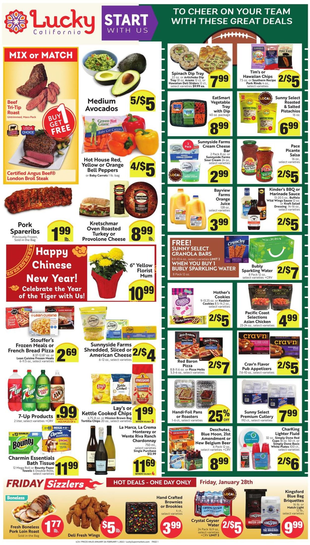 Catalogue Lucky Supermarkets from 01/26/2022