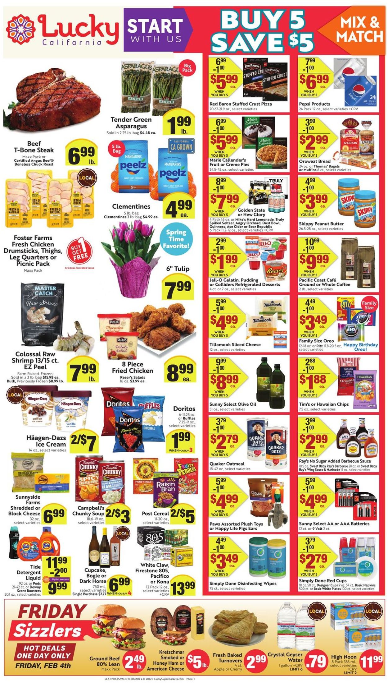 Catalogue Lucky Supermarkets from 02/02/2022