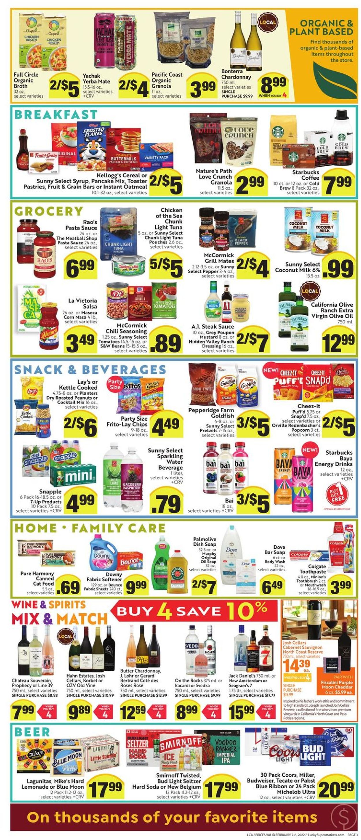 Catalogue Lucky Supermarkets from 02/02/2022
