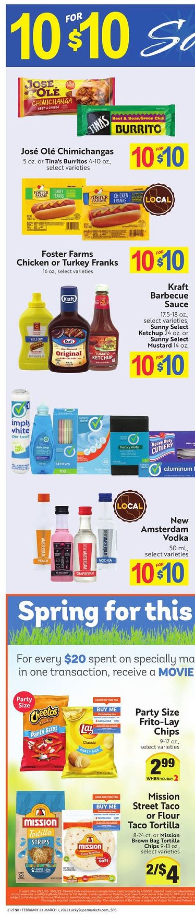 Catalogue Lucky Supermarkets from 02/23/2022
