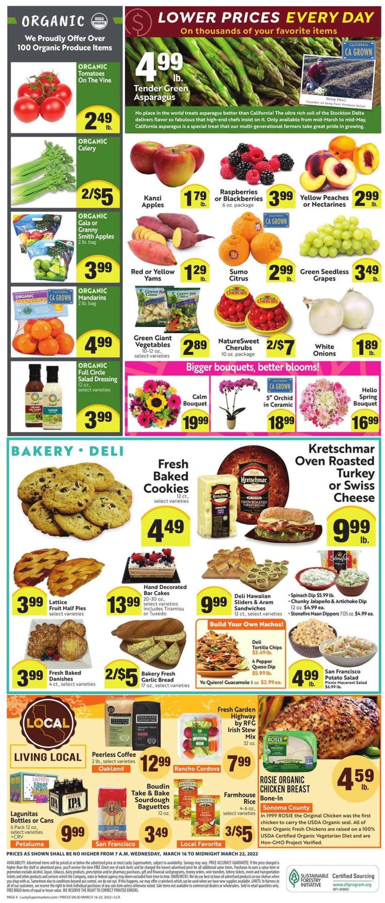 Catalogue Lucky Supermarkets from 03/16/2022