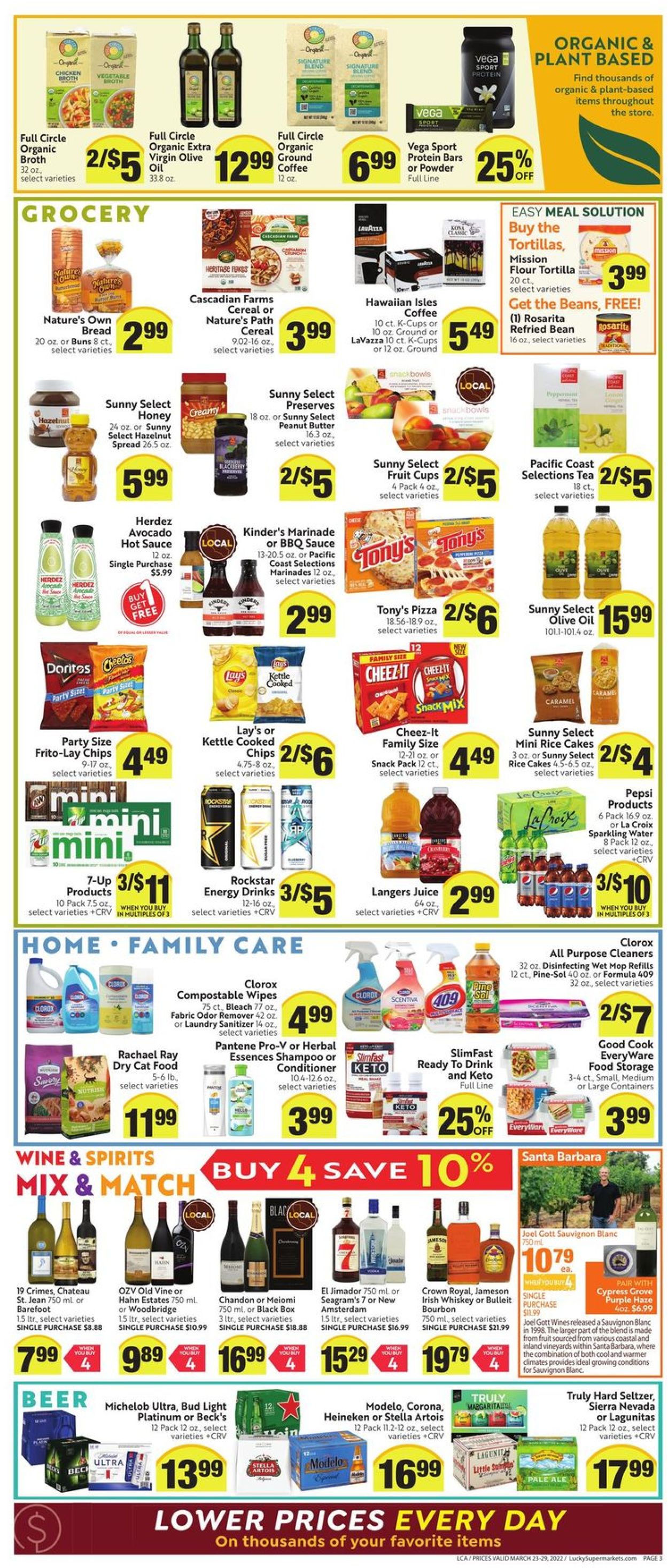 Catalogue Lucky Supermarkets from 03/23/2022