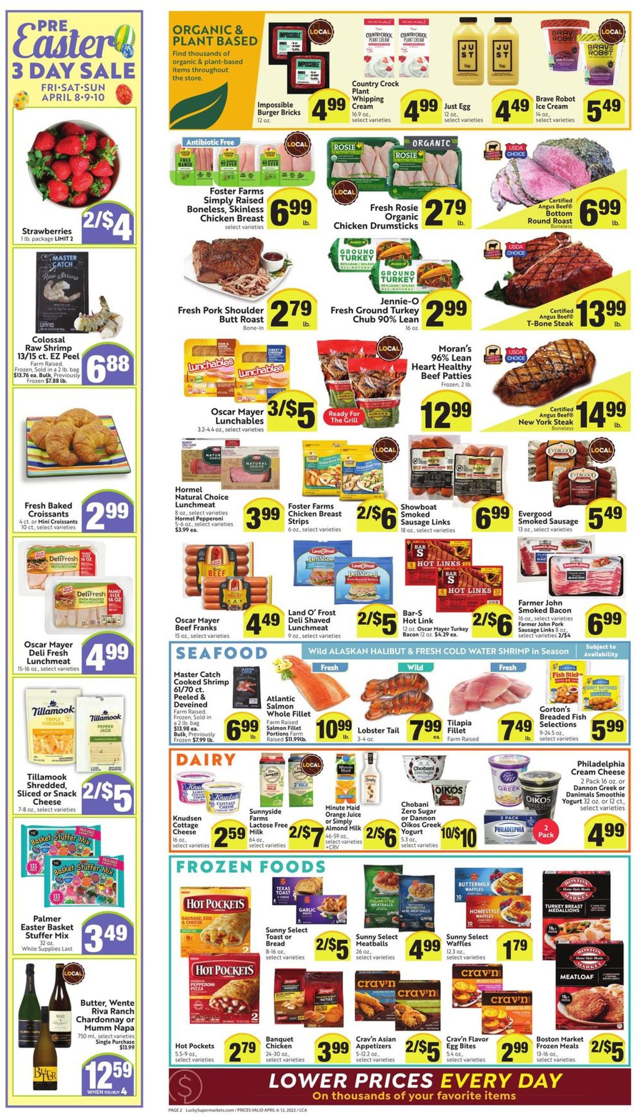 Catalogue Lucky Supermarkets EASTER 2022 from 04/06/2022