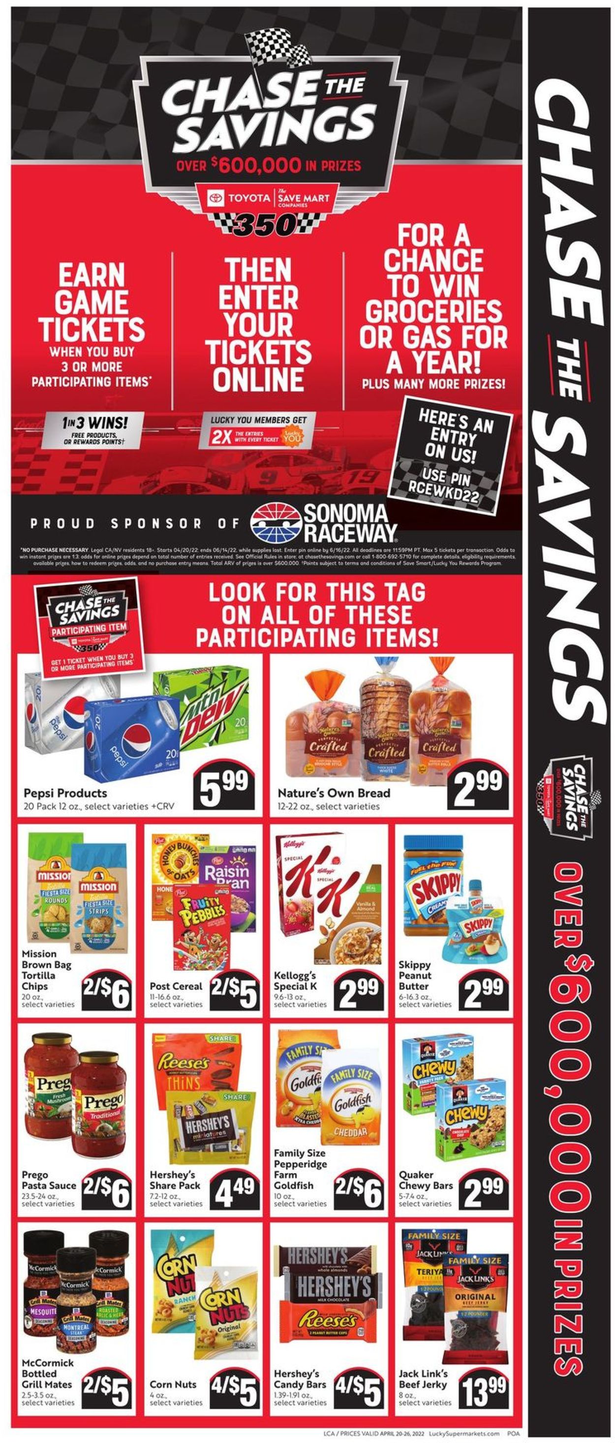 Catalogue Lucky Supermarkets from 04/20/2022