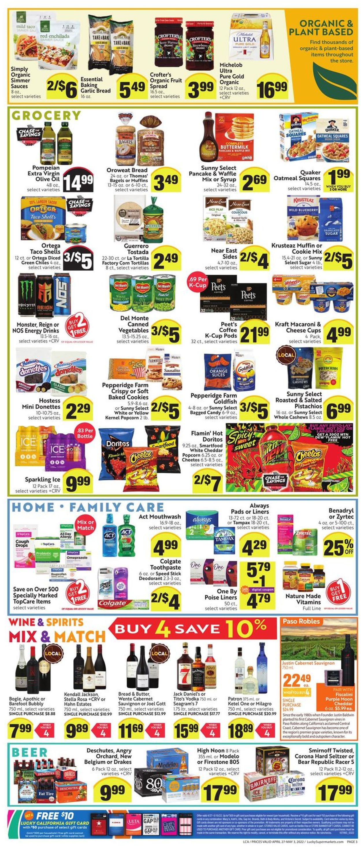 Catalogue Lucky Supermarkets from 04/27/2022