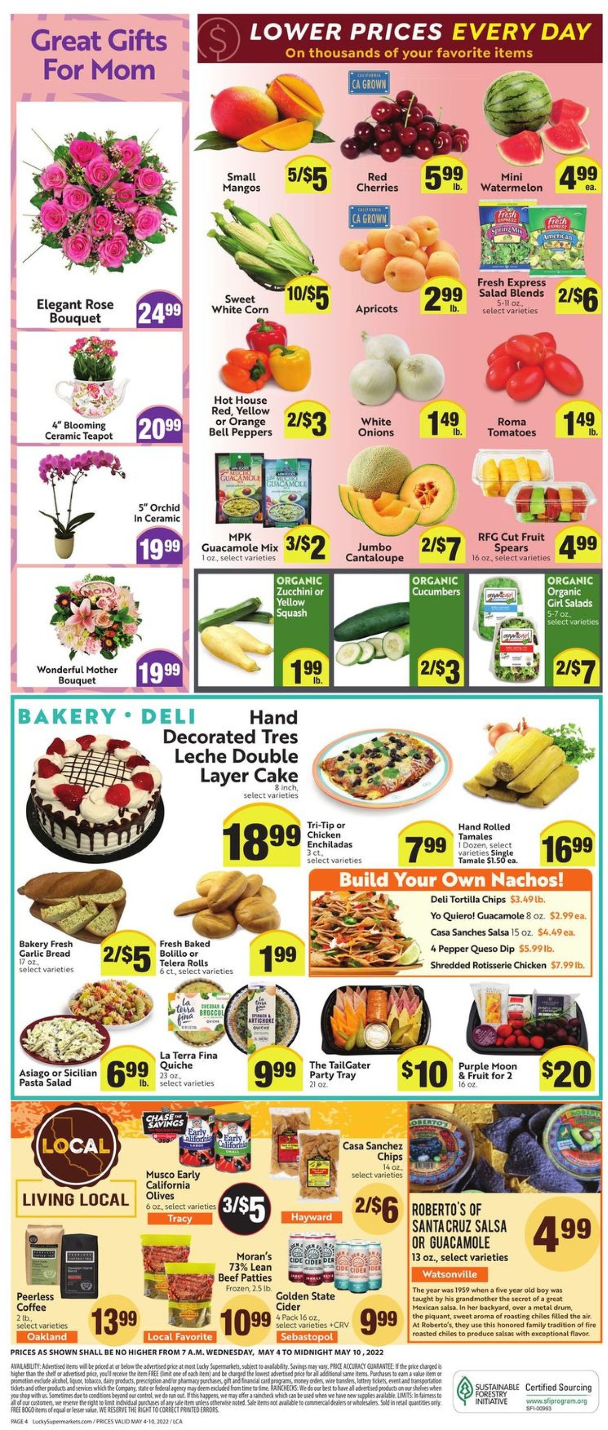Catalogue Lucky Supermarkets from 05/04/2022