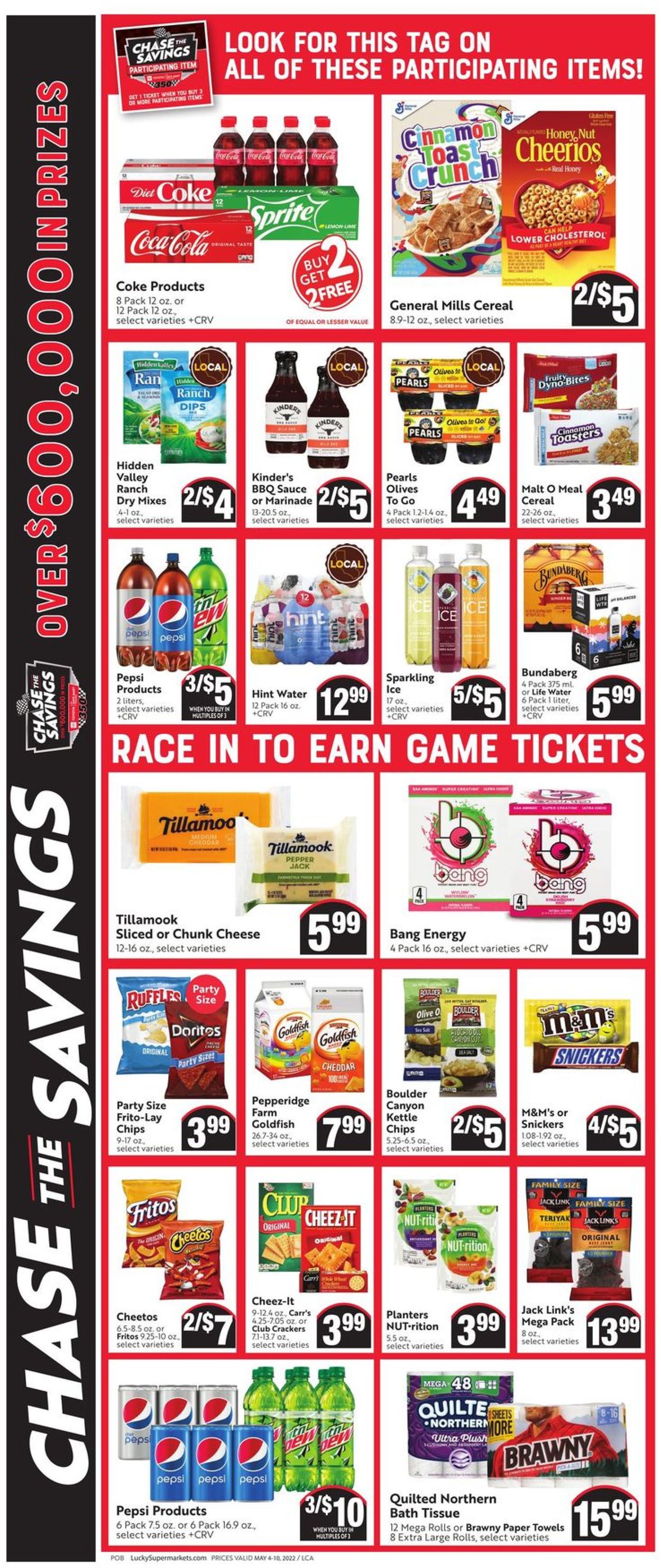 Catalogue Lucky Supermarkets from 05/04/2022