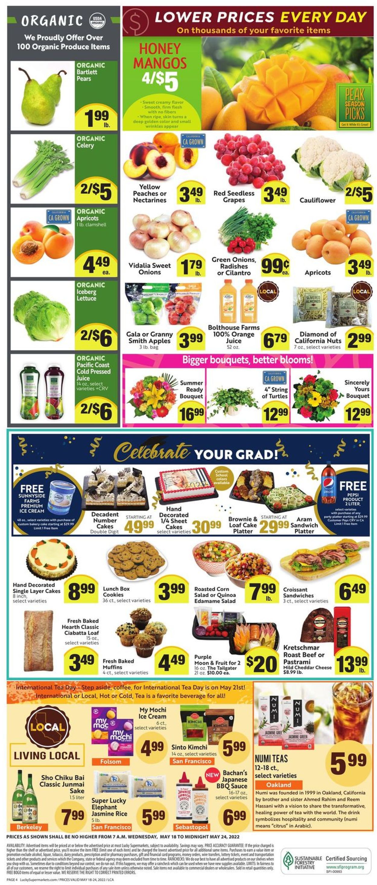 Catalogue Lucky Supermarkets from 05/18/2022