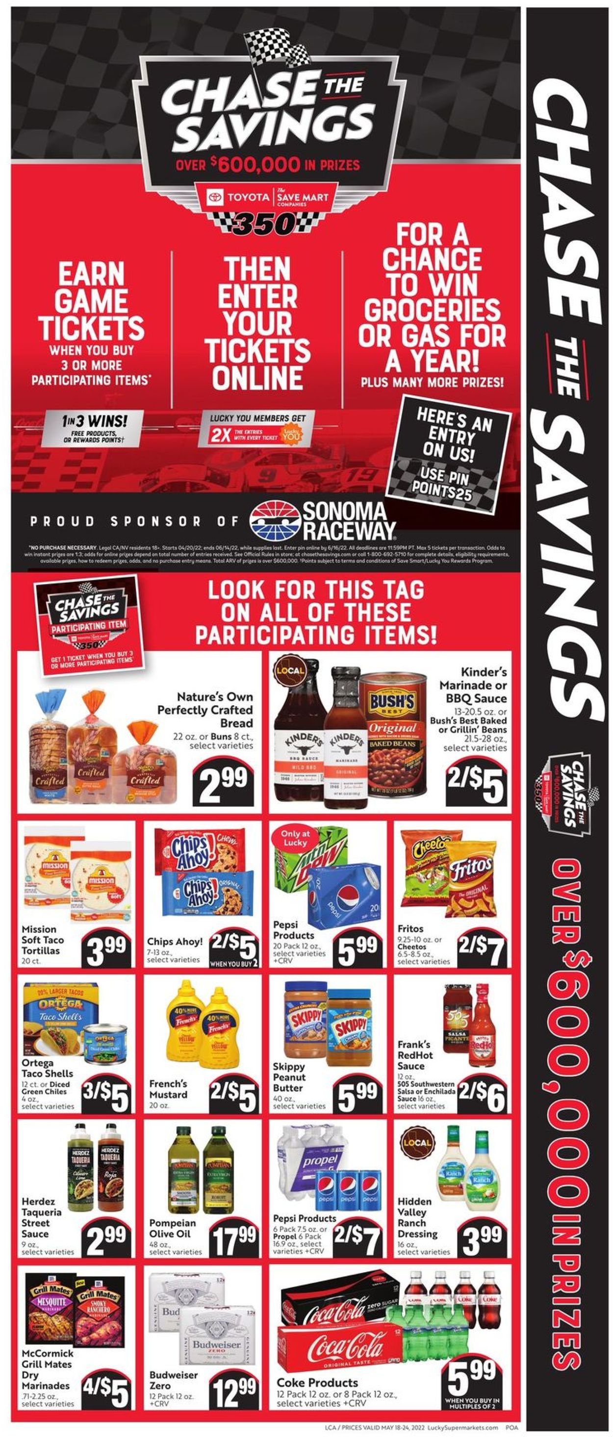 Catalogue Lucky Supermarkets from 05/18/2022
