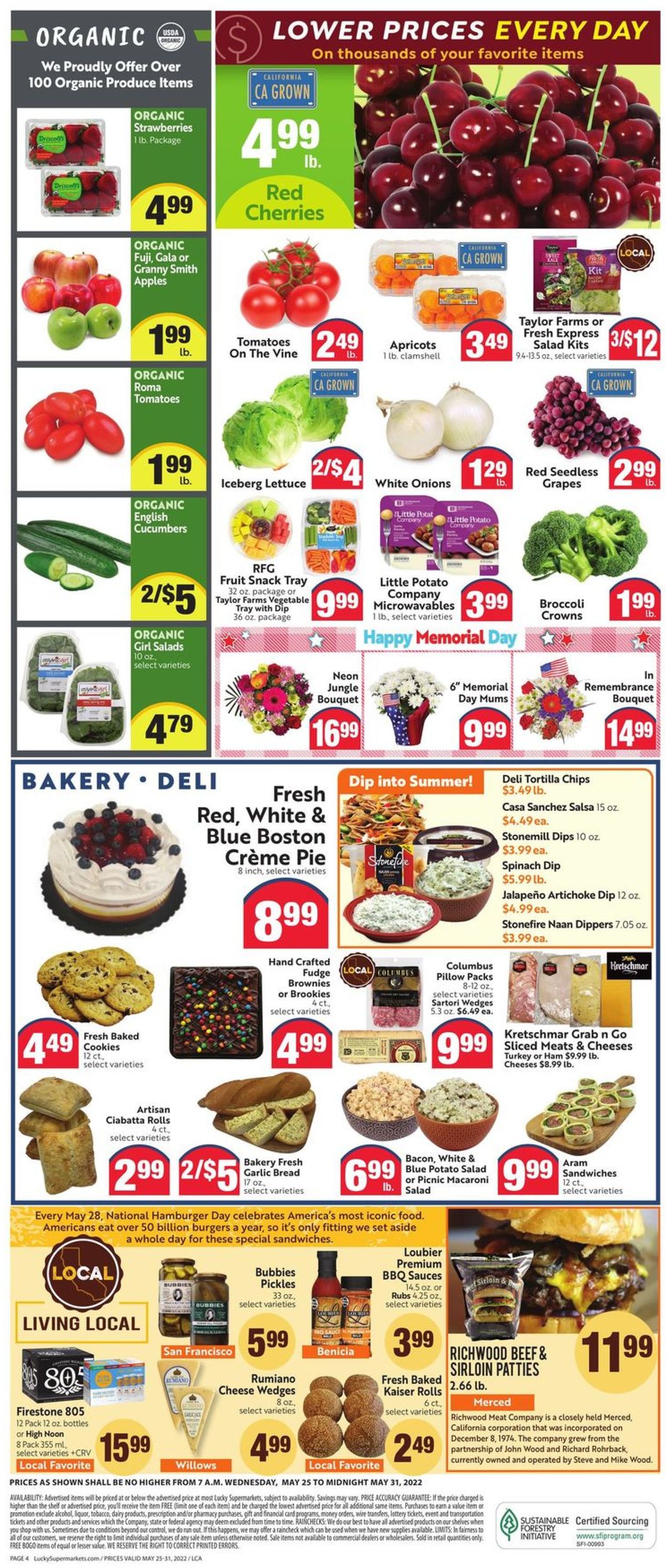 Catalogue Lucky Supermarkets from 05/25/2022