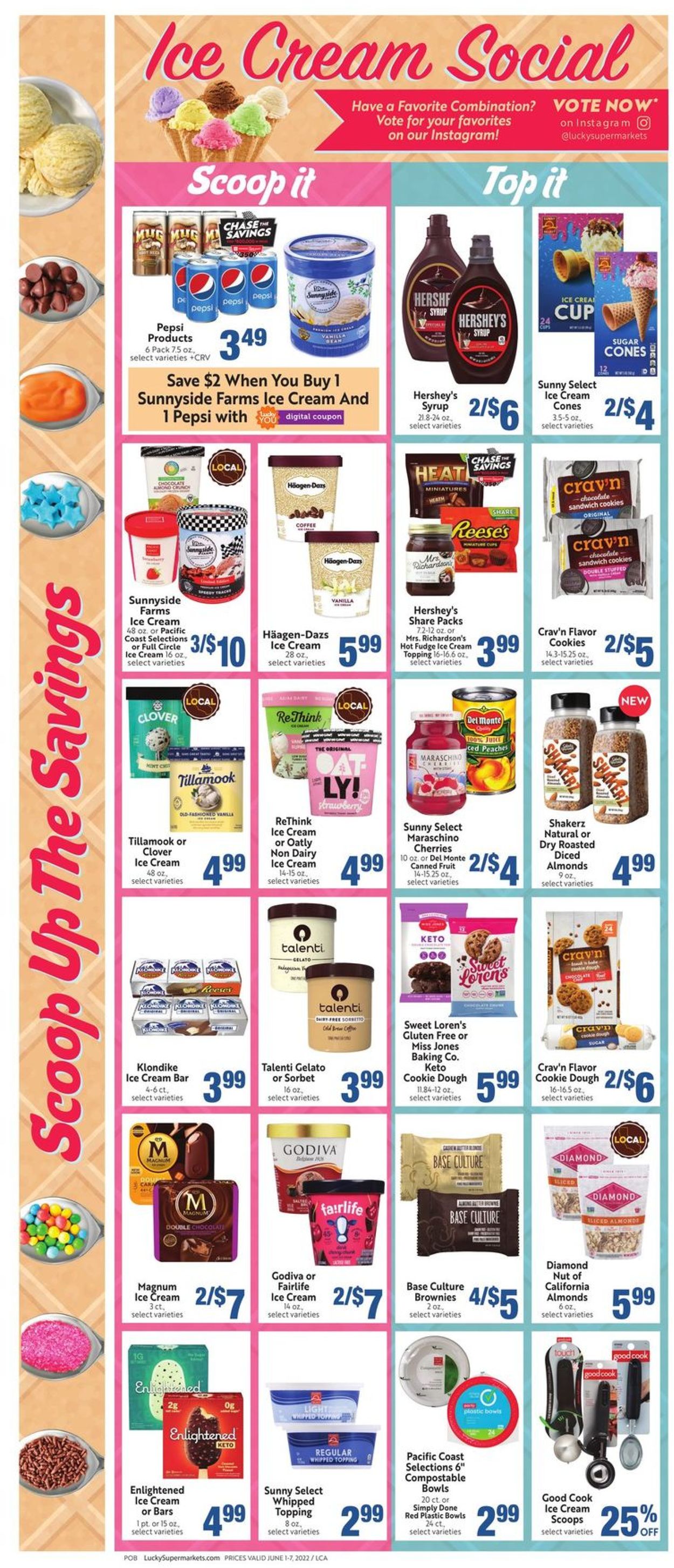 Catalogue Lucky Supermarkets from 06/01/2022
