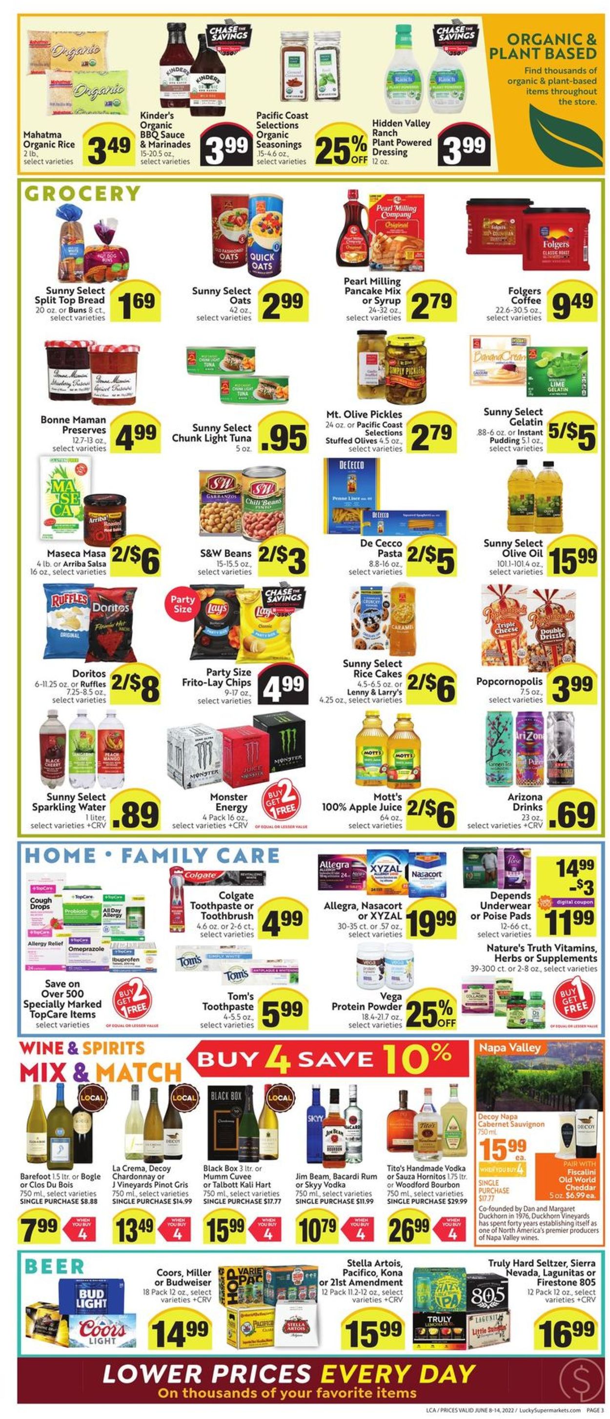 Catalogue Lucky Supermarkets from 06/08/2022