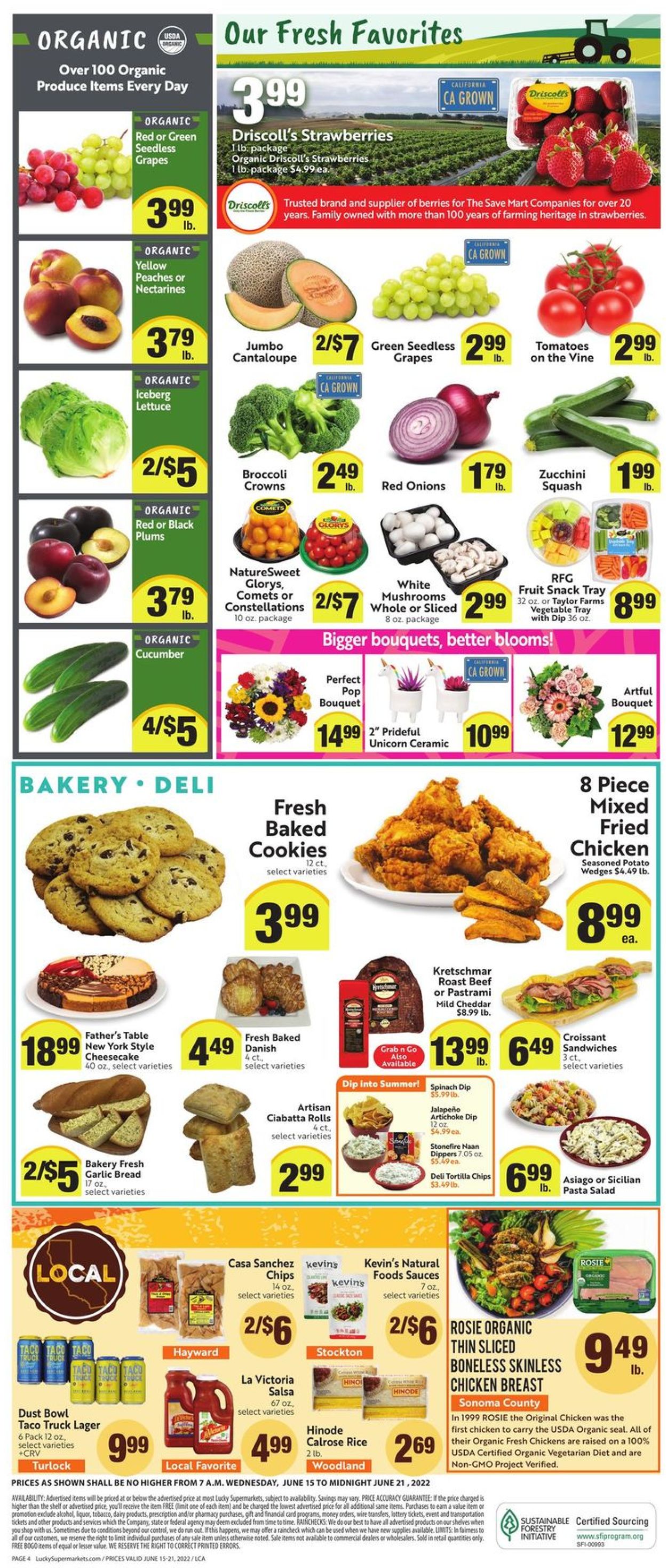 Catalogue Lucky Supermarkets from 06/15/2022