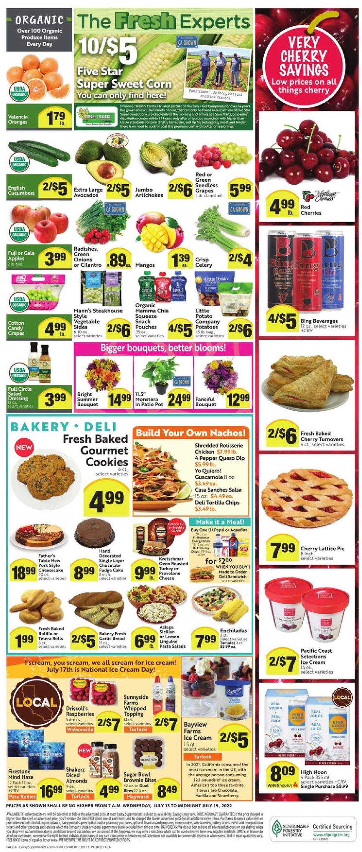 Catalogue Lucky Supermarkets from 07/13/2022