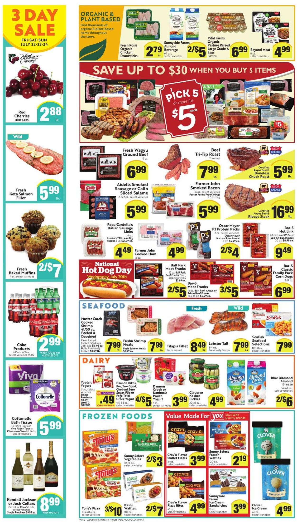 Catalogue Lucky Supermarkets from 07/20/2022