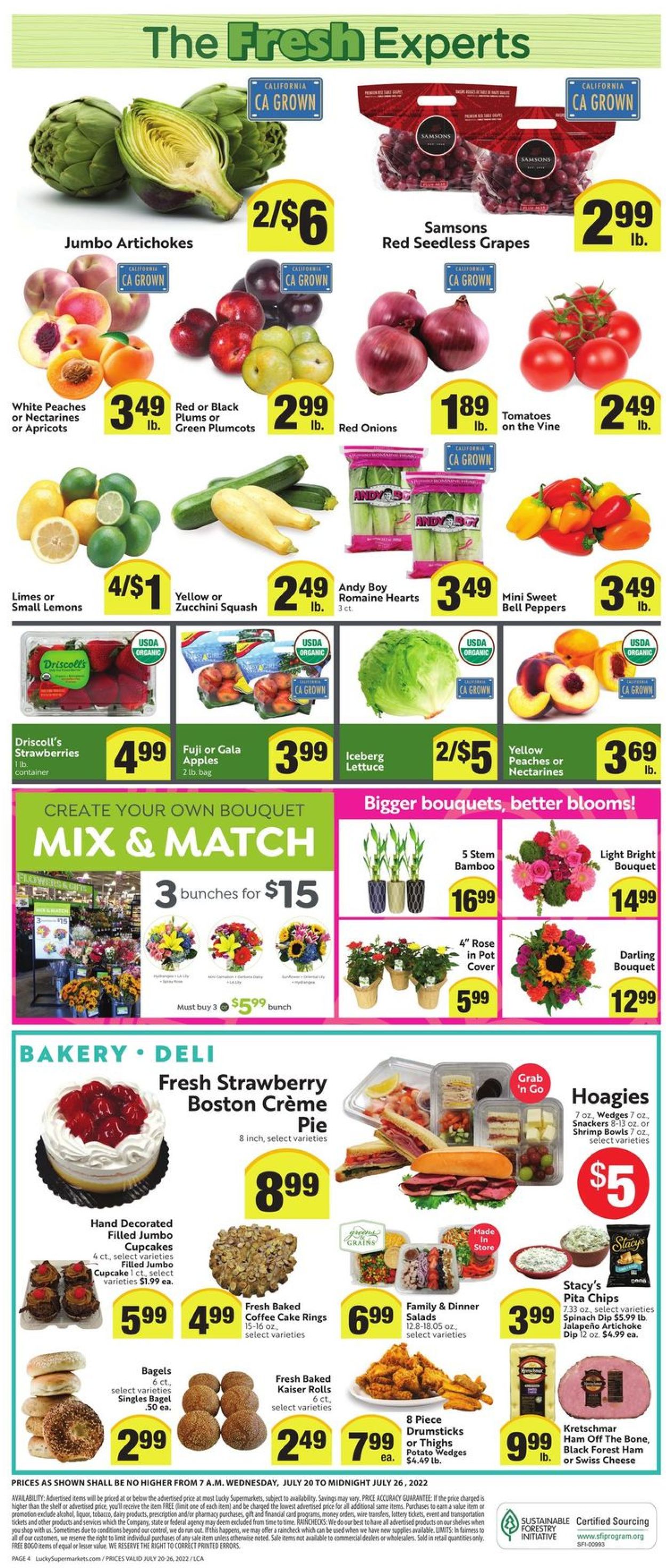 Catalogue Lucky Supermarkets from 07/20/2022