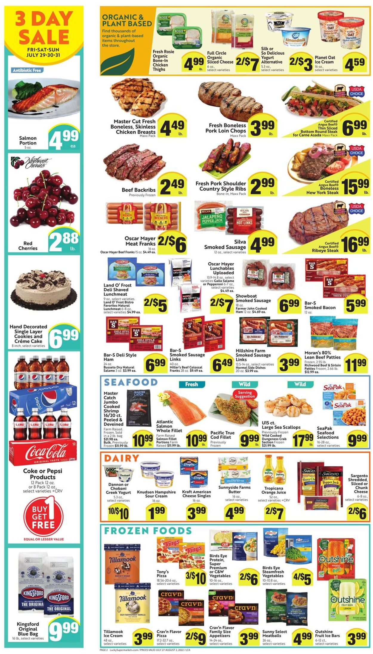 Catalogue Lucky Supermarkets from 07/27/2022