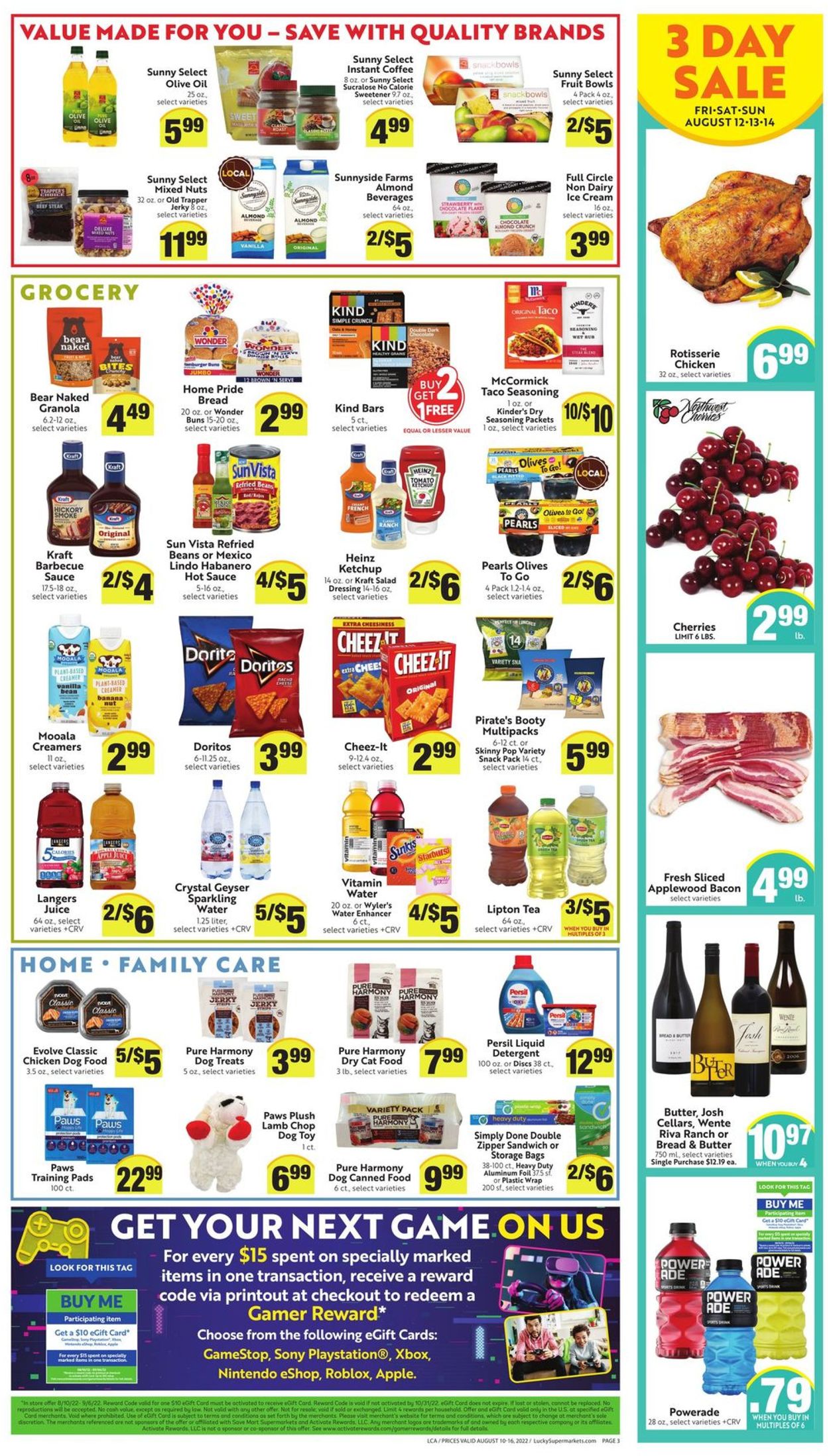 Catalogue Lucky Supermarkets from 08/10/2022