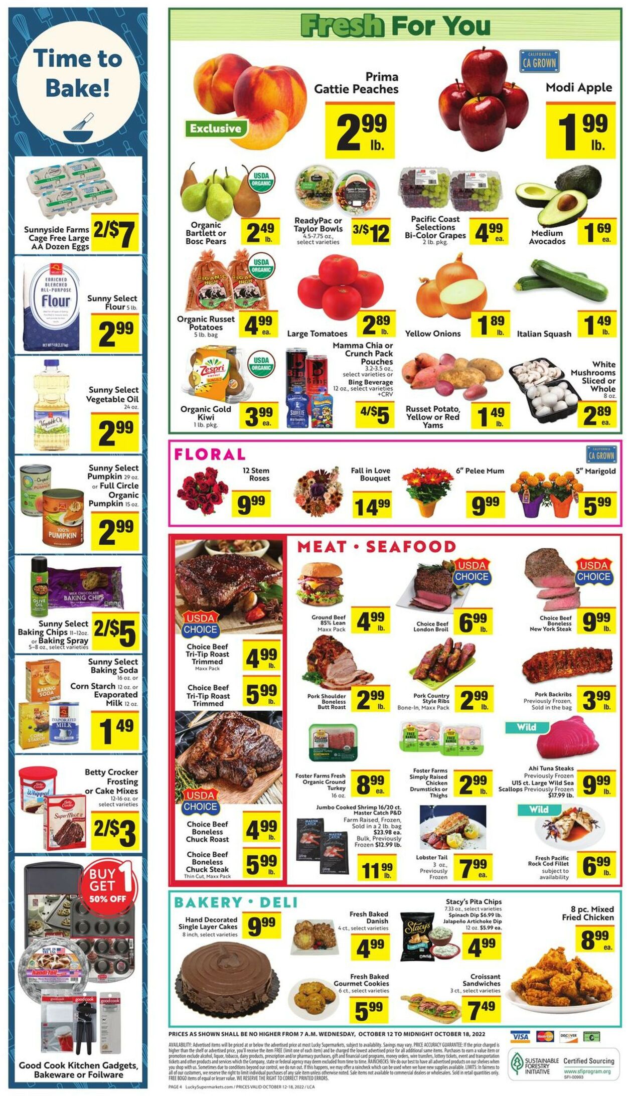 Catalogue Lucky Supermarkets from 10/12/2022