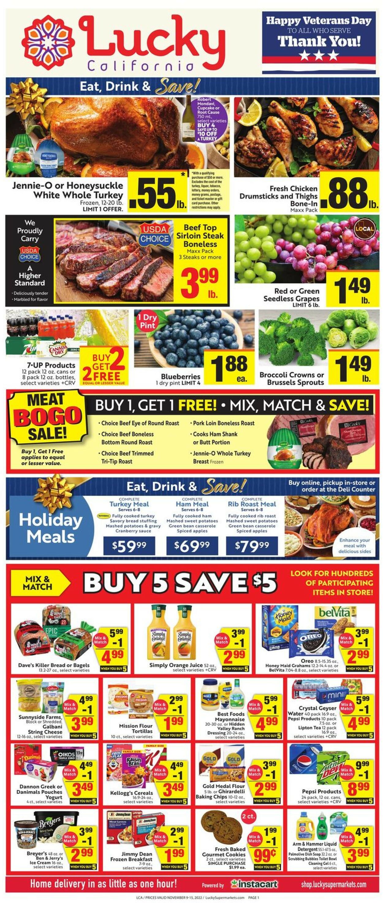 Catalogue Lucky Supermarkets from 11/09/2022