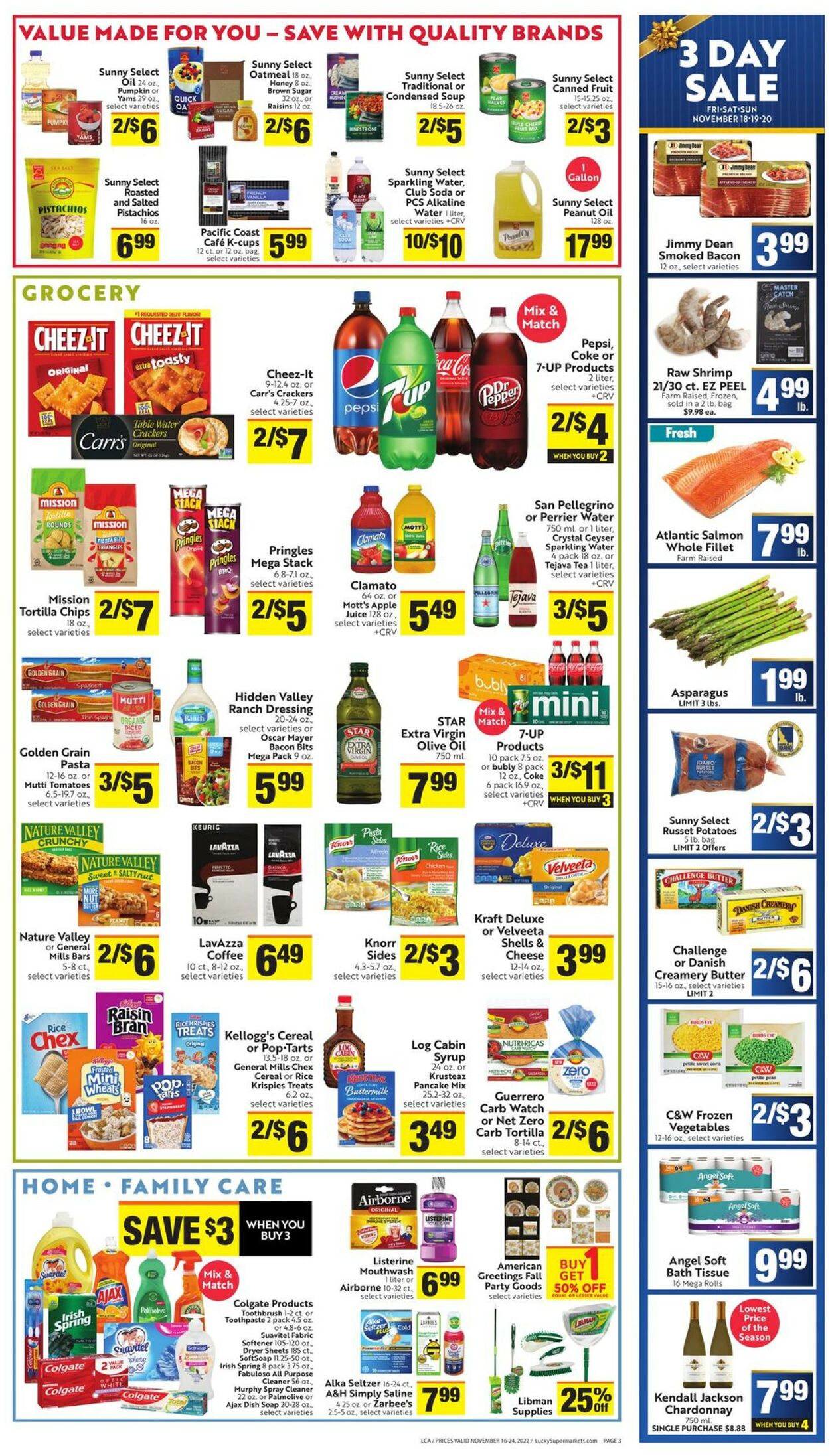 Catalogue Lucky Supermarkets from 11/16/2022