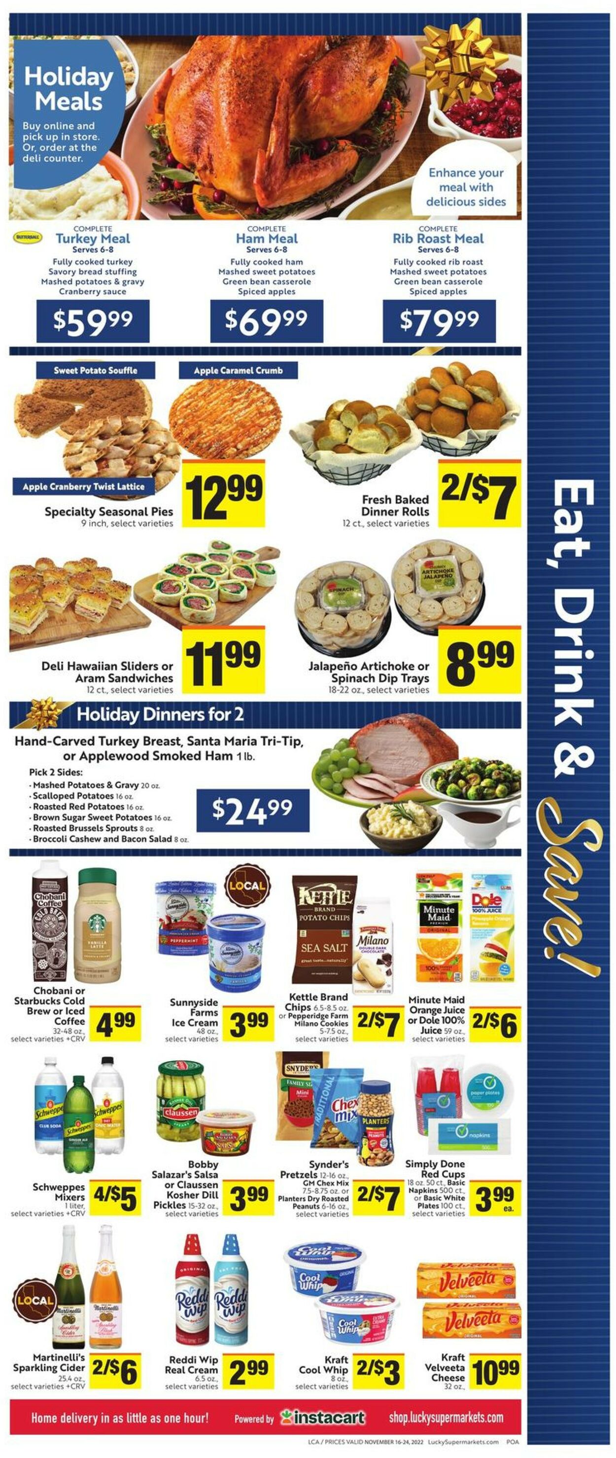 Catalogue Lucky Supermarkets from 11/16/2022