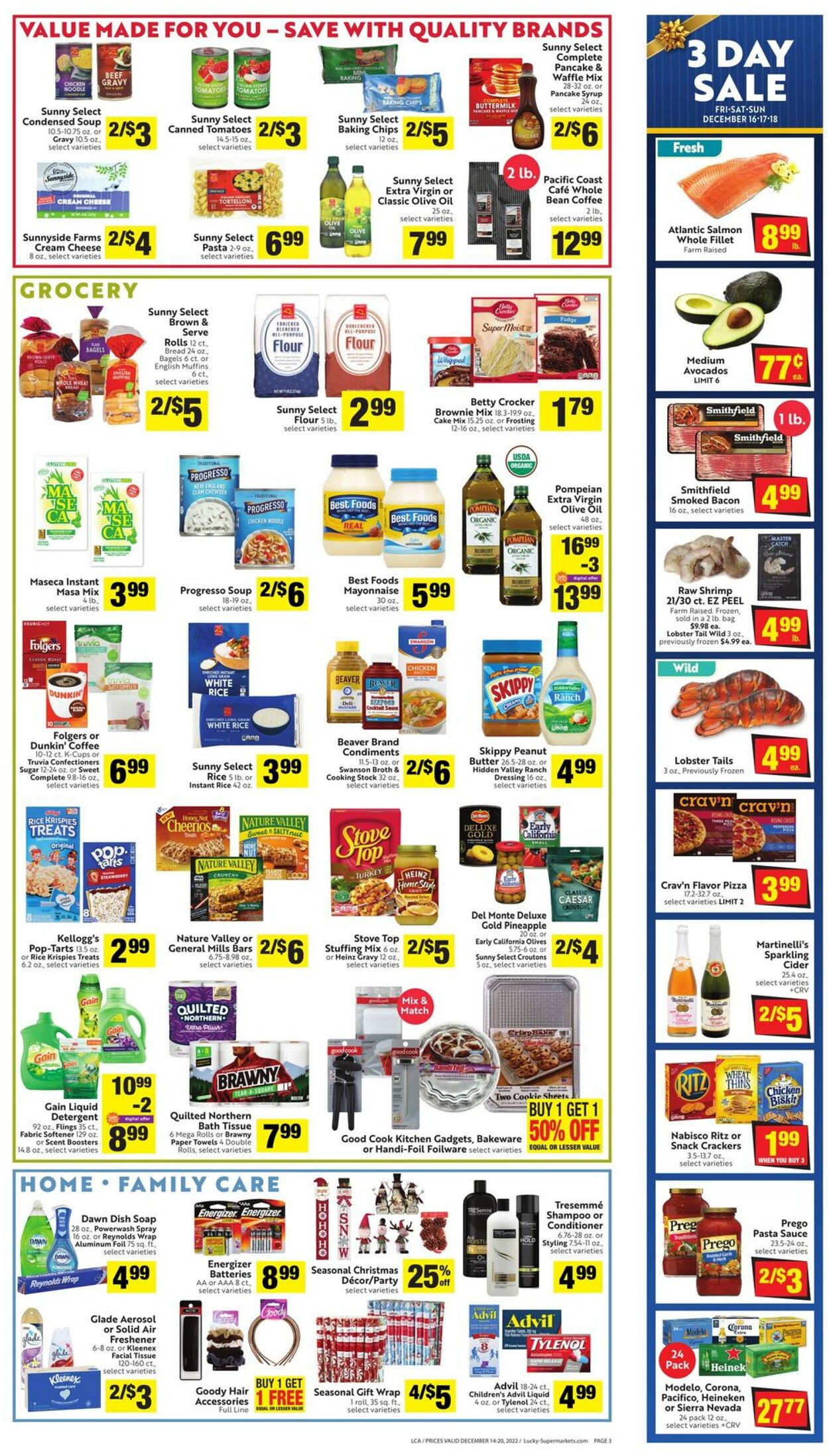 Catalogue Lucky Supermarkets from 12/14/2022