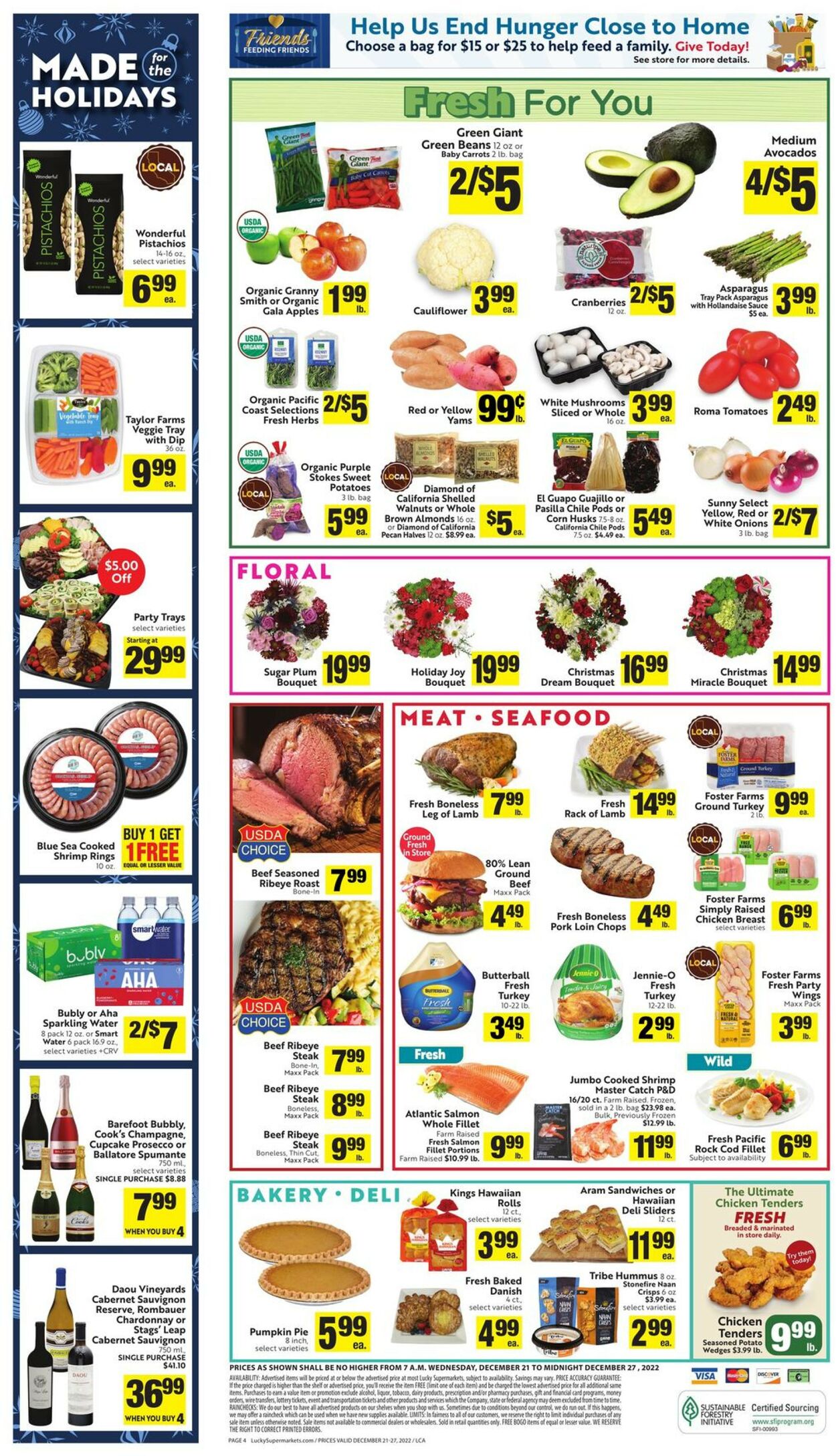 Catalogue Lucky Supermarkets from 12/21/2022