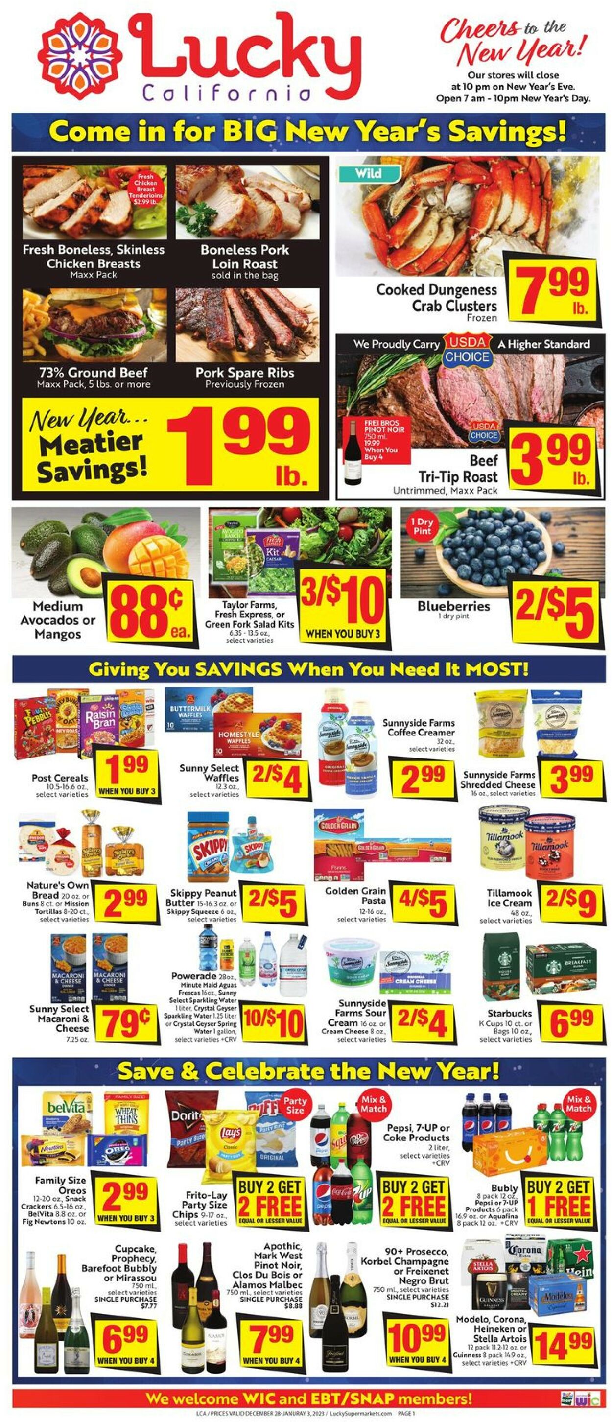 Catalogue Lucky Supermarkets from 12/28/2022