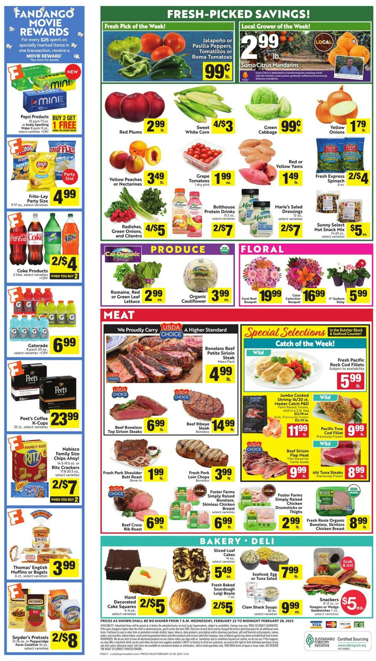 Catalogue Lucky Supermarkets from 02/22/2023