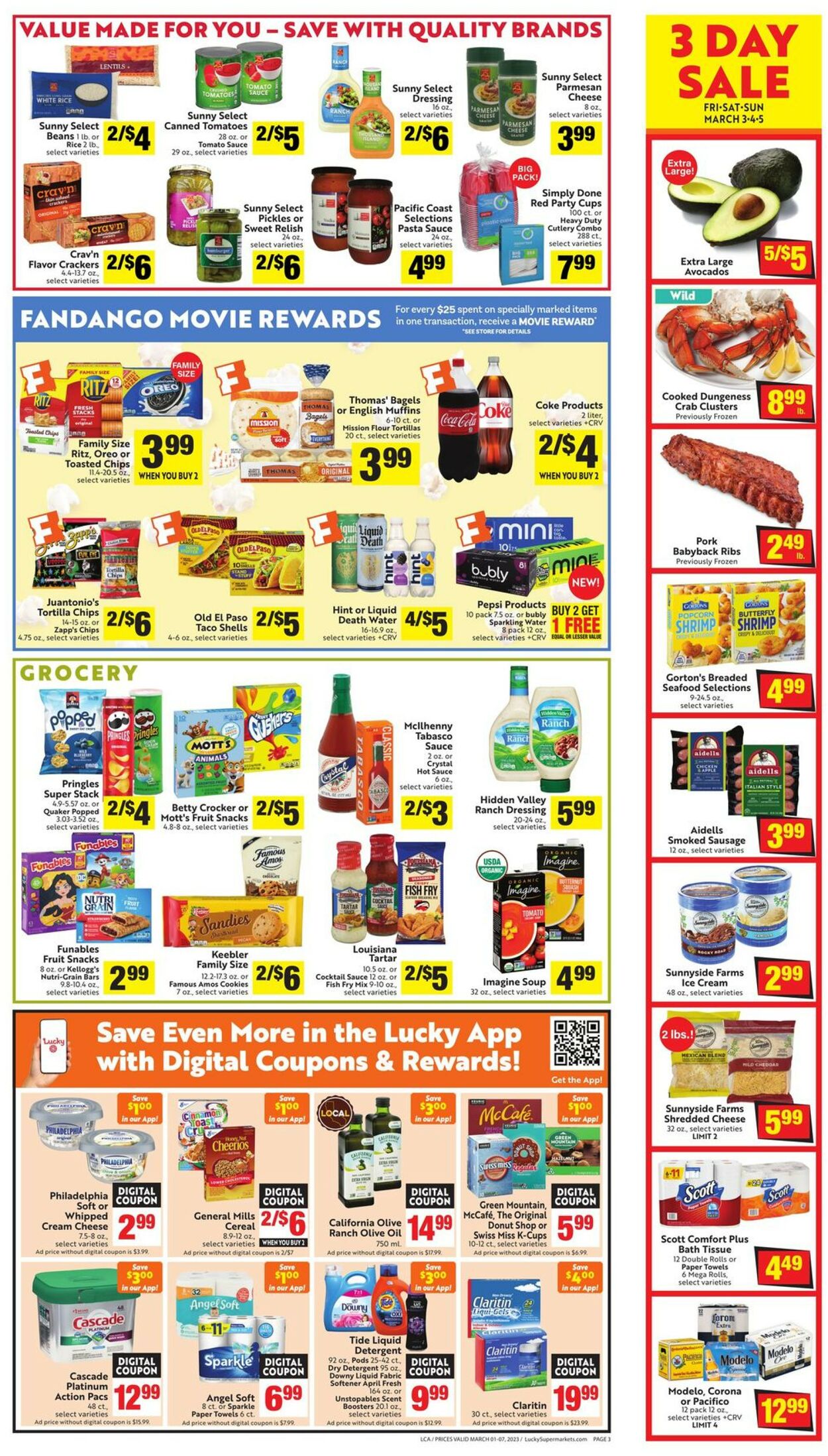 Catalogue Lucky Supermarkets from 03/01/2023