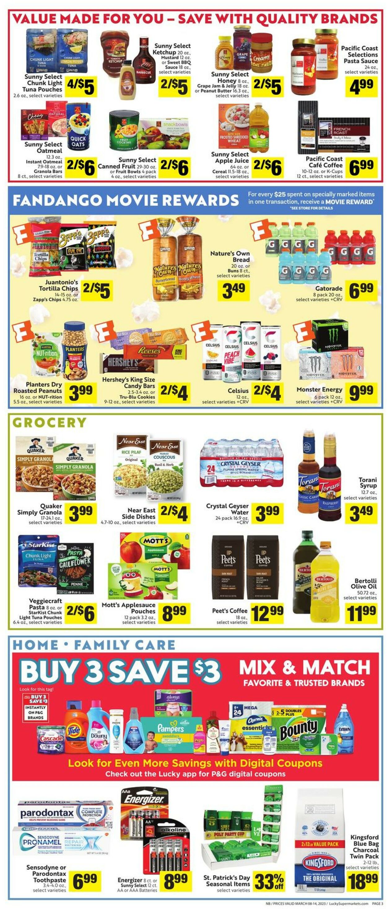 Catalogue Lucky Supermarkets from 03/08/2023