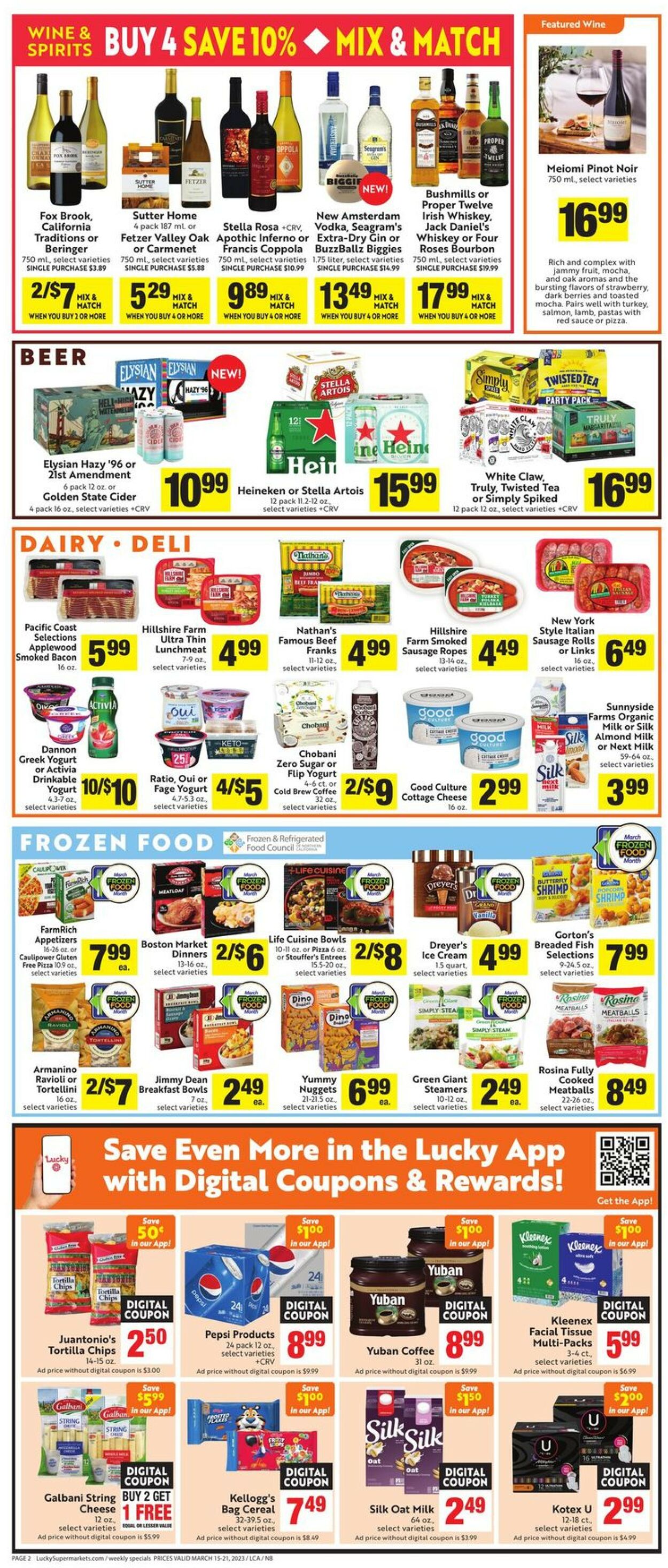 Catalogue Lucky Supermarkets from 03/15/2023