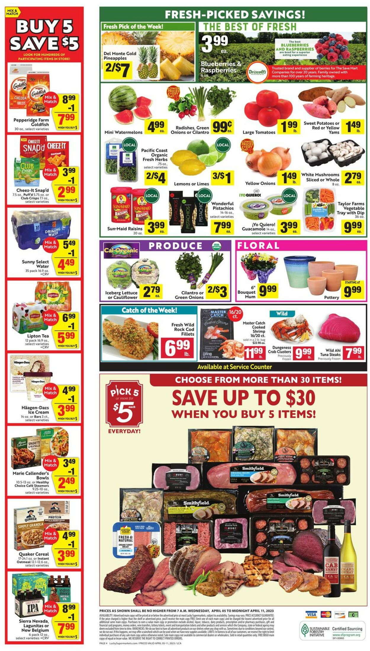 Catalogue Lucky Supermarkets from 04/05/2023
