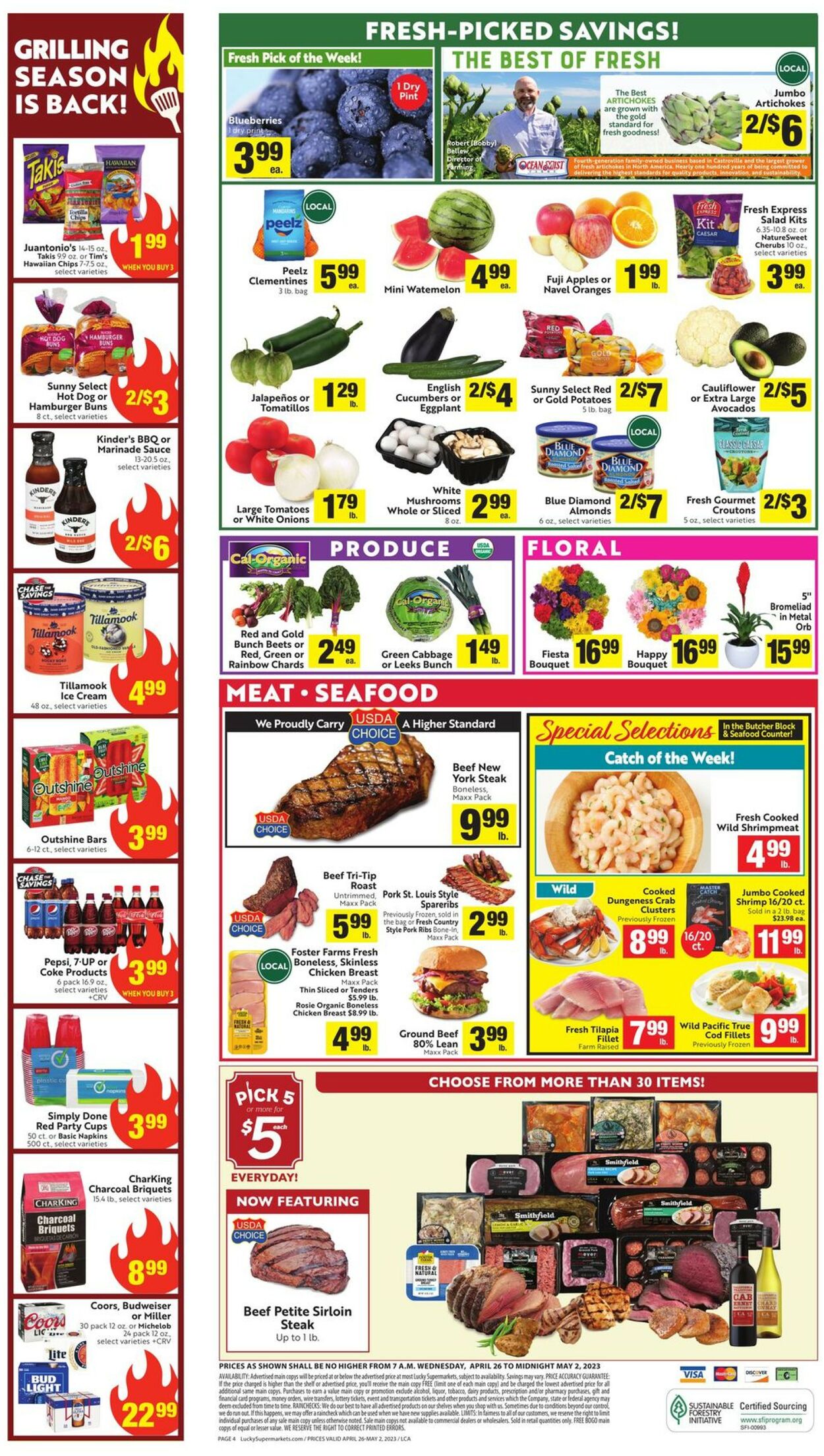Catalogue Lucky Supermarkets from 04/26/2023