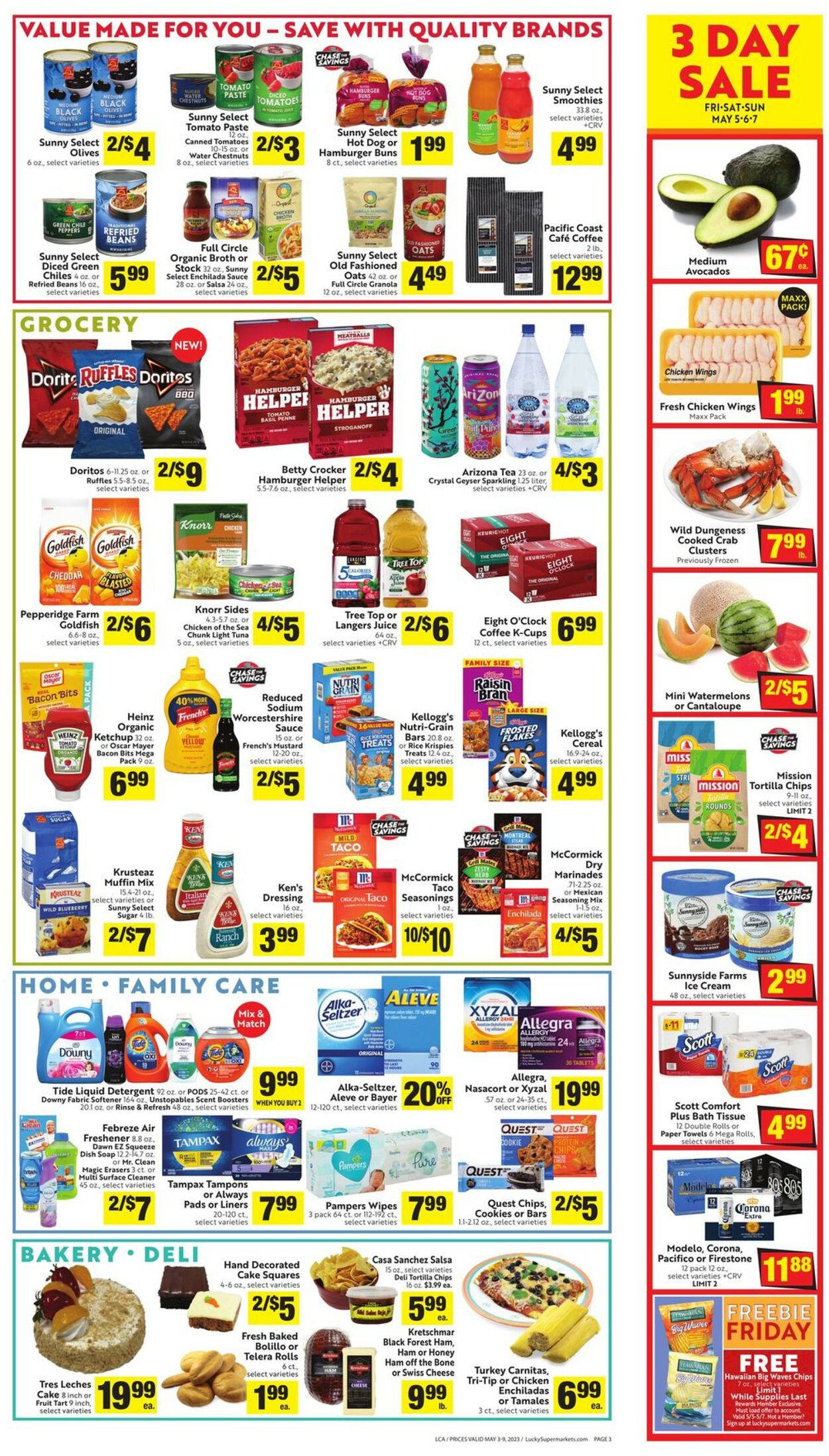 Catalogue Lucky Supermarkets from 05/03/2023