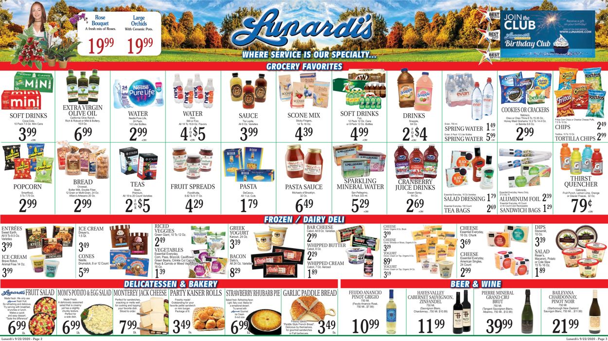 Catalogue Lunardis from 09/22/2020