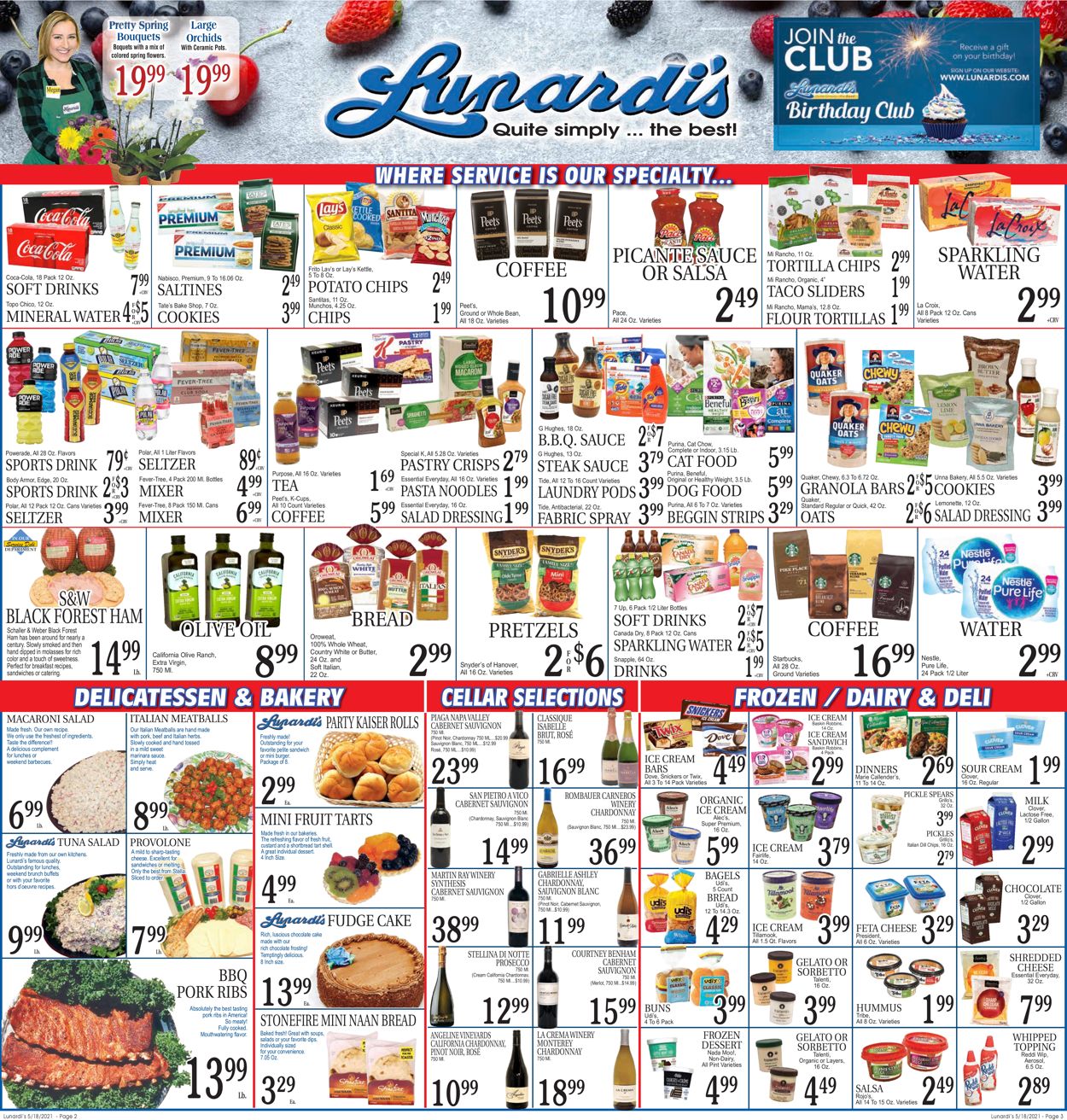 Catalogue Lunardis from 05/18/2021